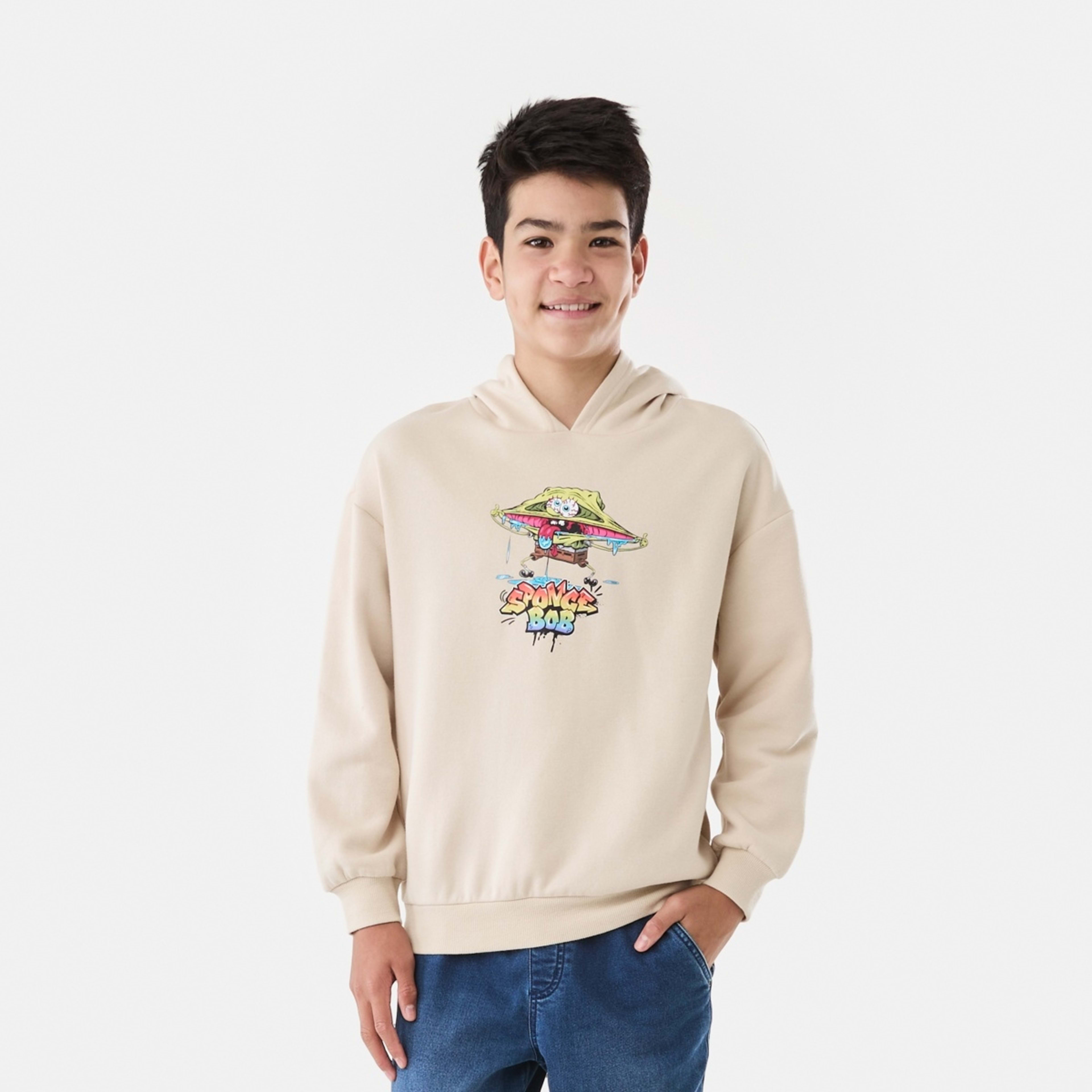 1 SpongeBob SquarePants License Hoodie Spongebob Neutral, 1 of 9