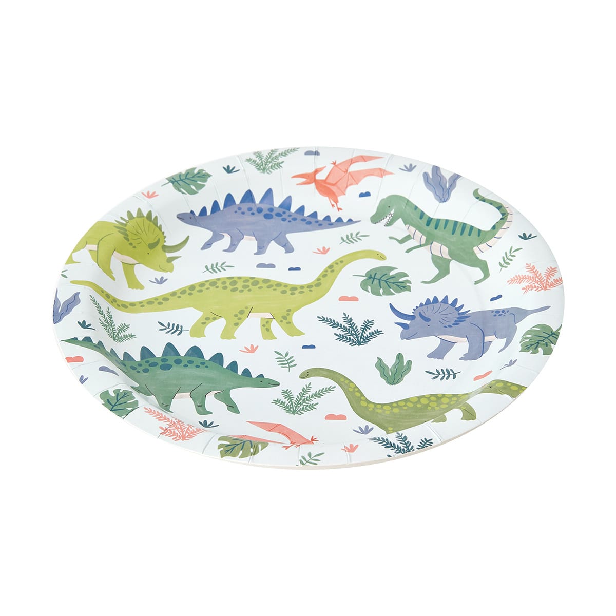 16 Pack Dino Paper Plates - Kmart