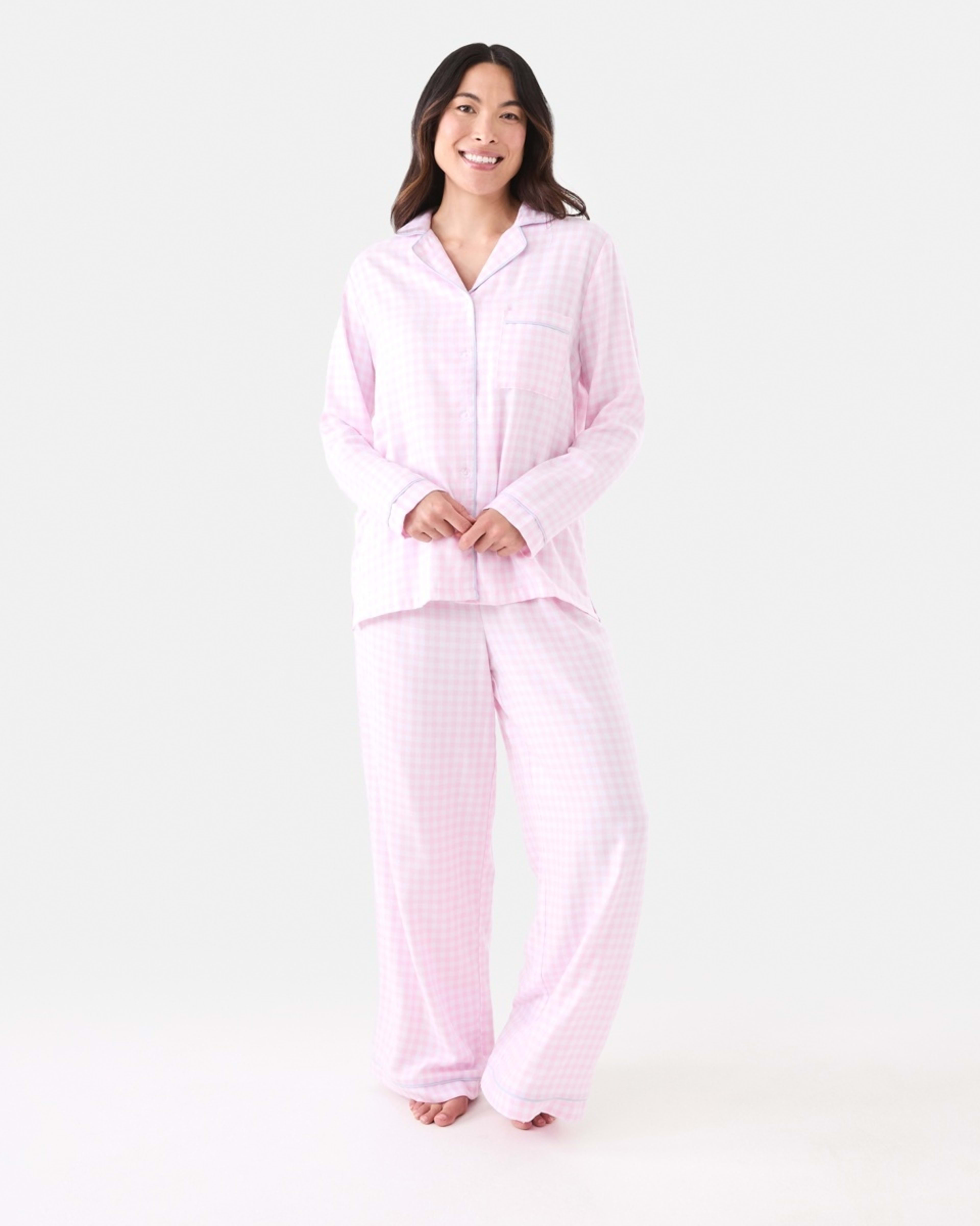 1 Classic Flannel Pyjama Set Gingham P