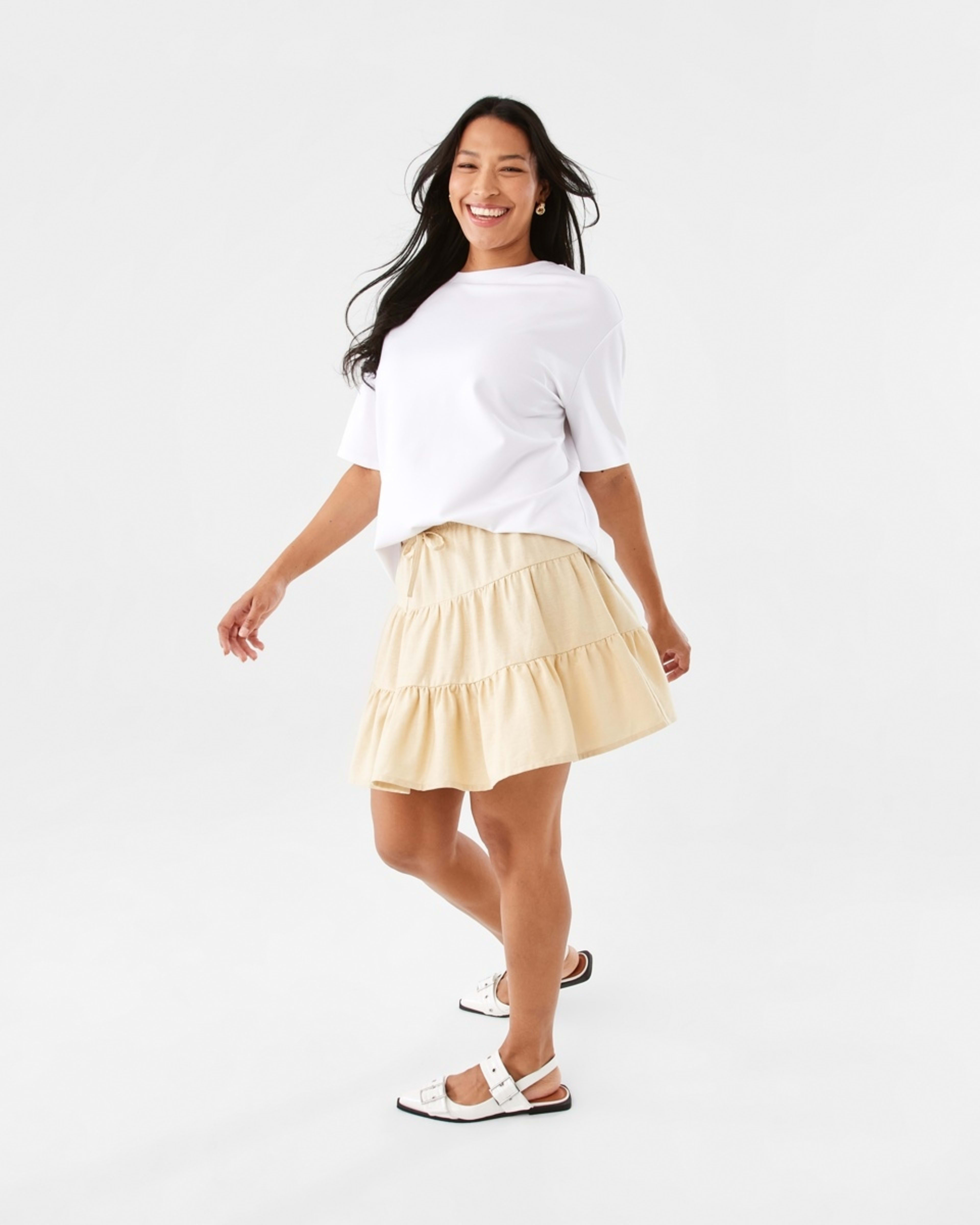 4 Short Sleeve Elevated T-shirt WHITE, 4 of 7