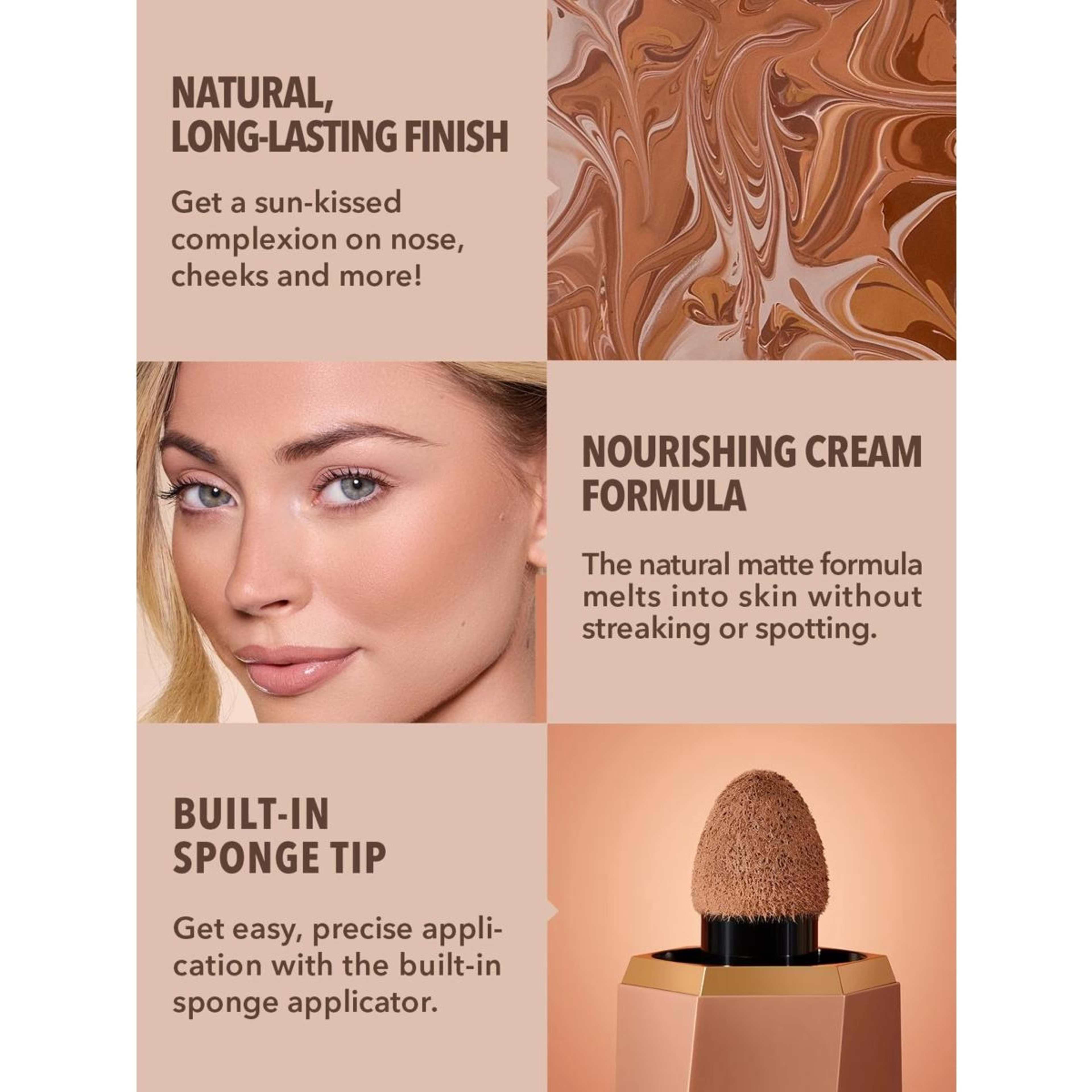 4 SHEGLAM Sun Beam Matte Liquid Bronzer - Terracotta, 4 of 6