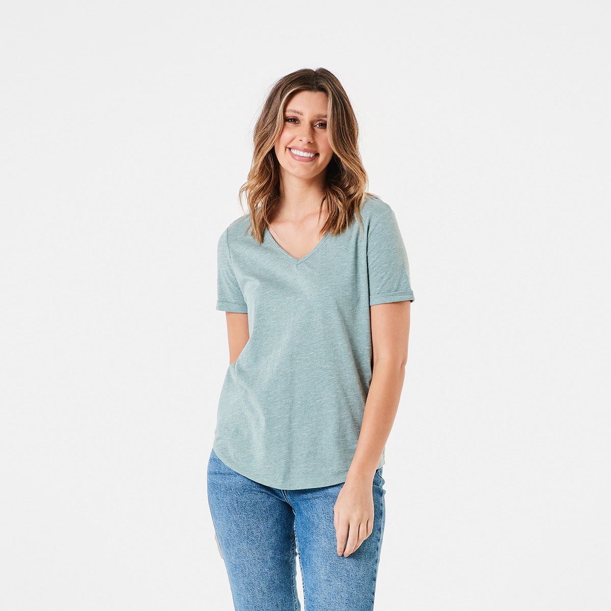 Short Sleeve Textured T-shirt - Kmart