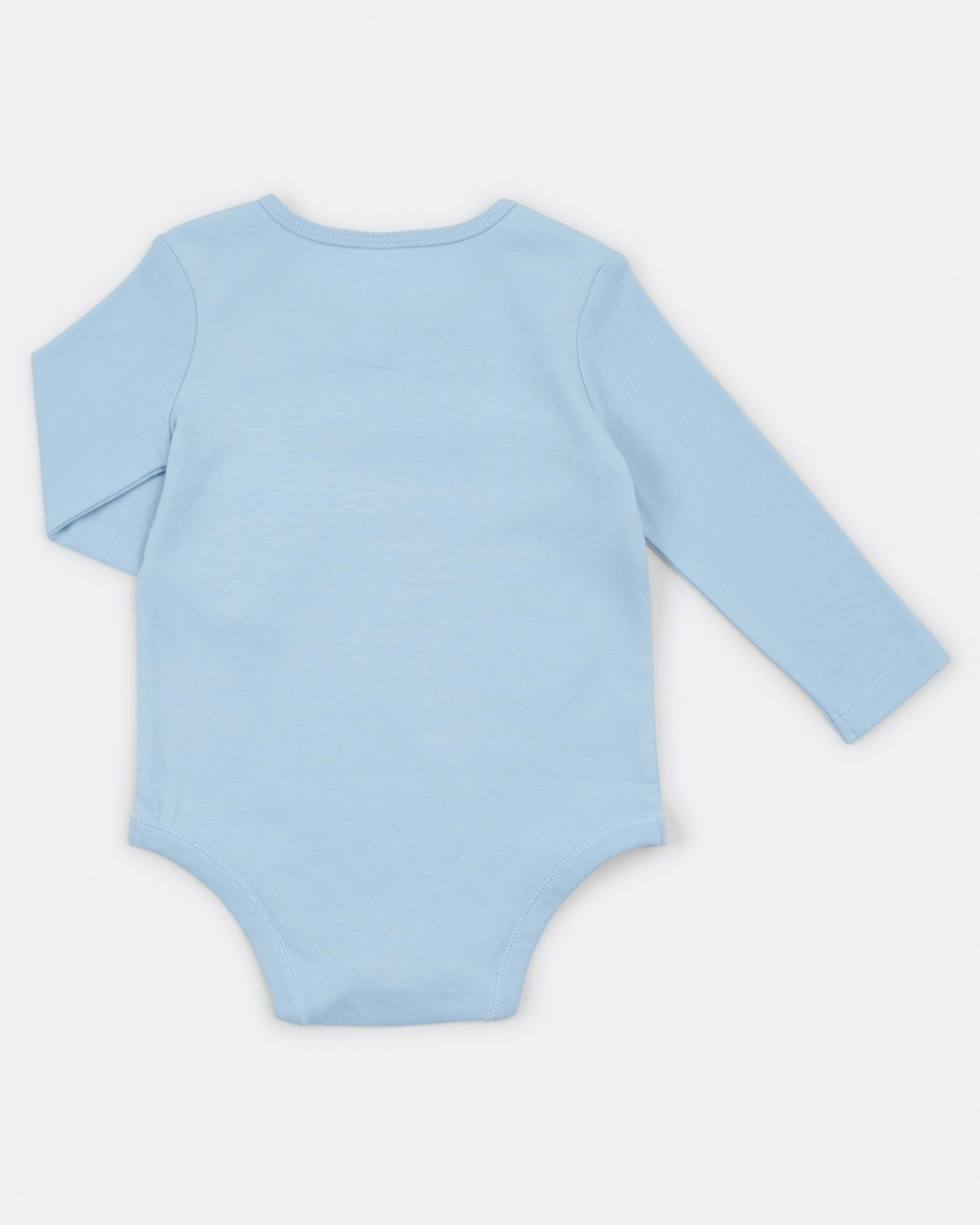 2 Long Sleeve Print Bodysuit Lil Bro, 2 of 4