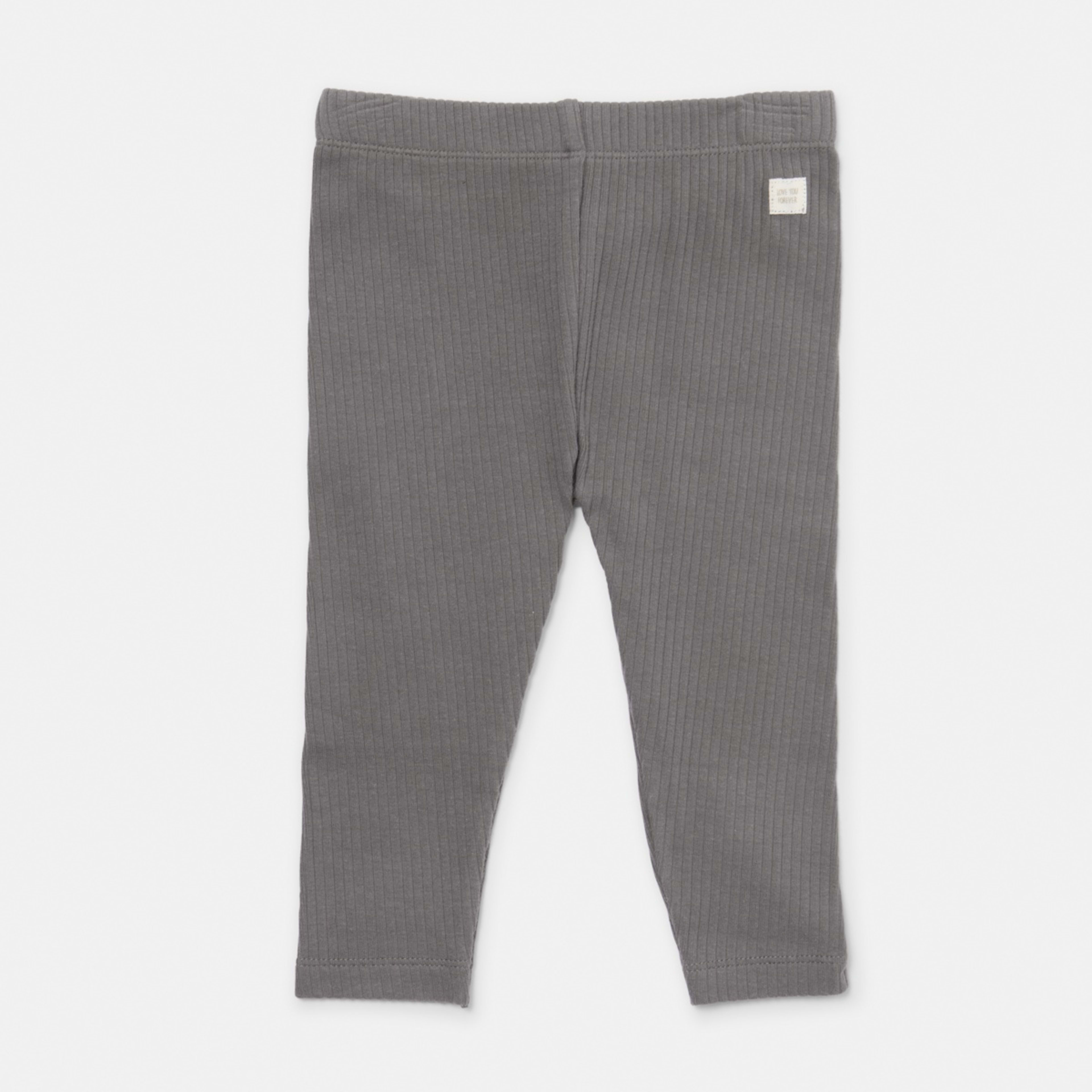 5 3 Pack Rib Leggings Green Grey 3pk, 5 of 8
