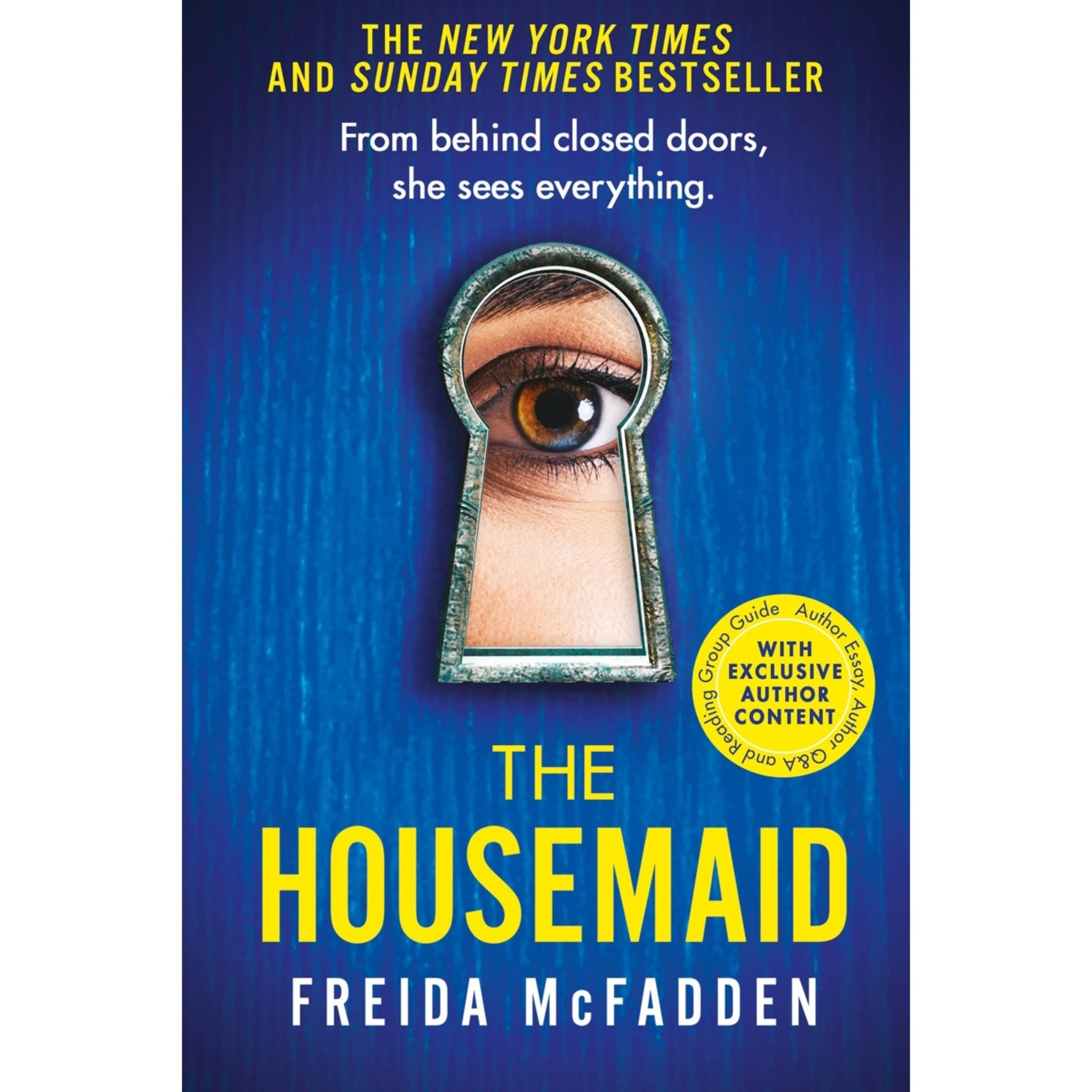 1 The Housemaid by Freida McFadden - Book