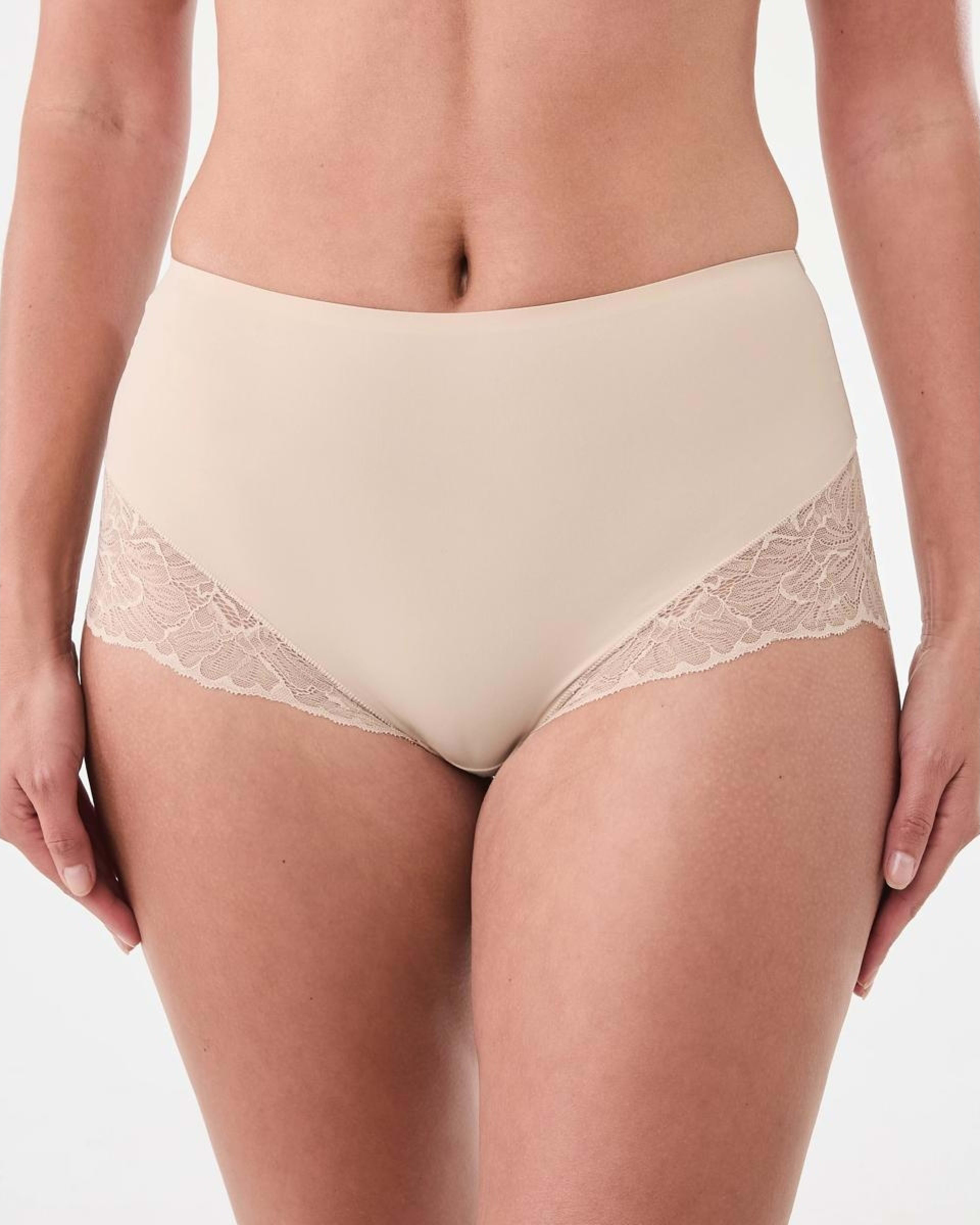 3 2 Pack No Show Lace Full Briefs Lf Bk, 3 of 7