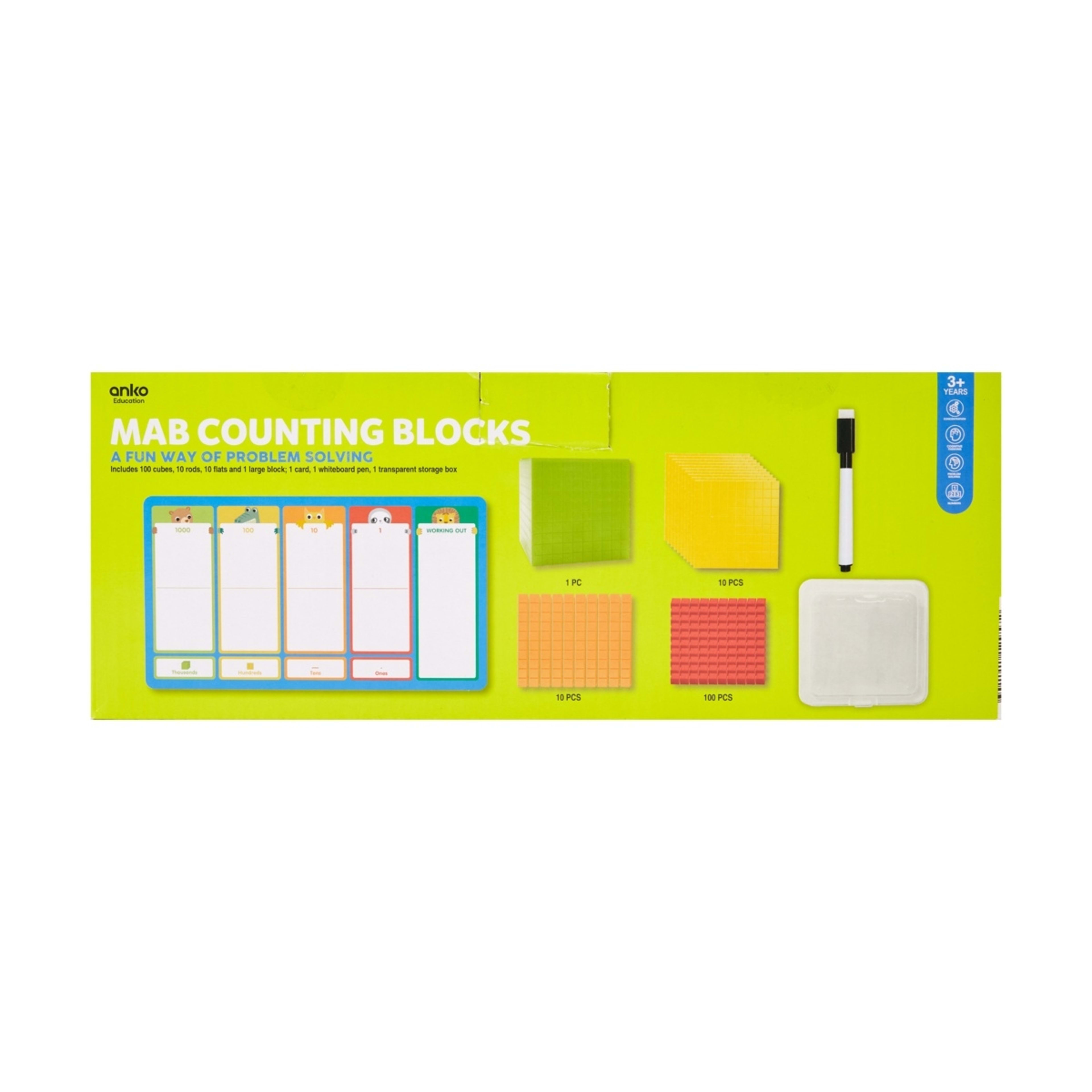 7 124 Piece Mab Counting Blocks, 7 of 7