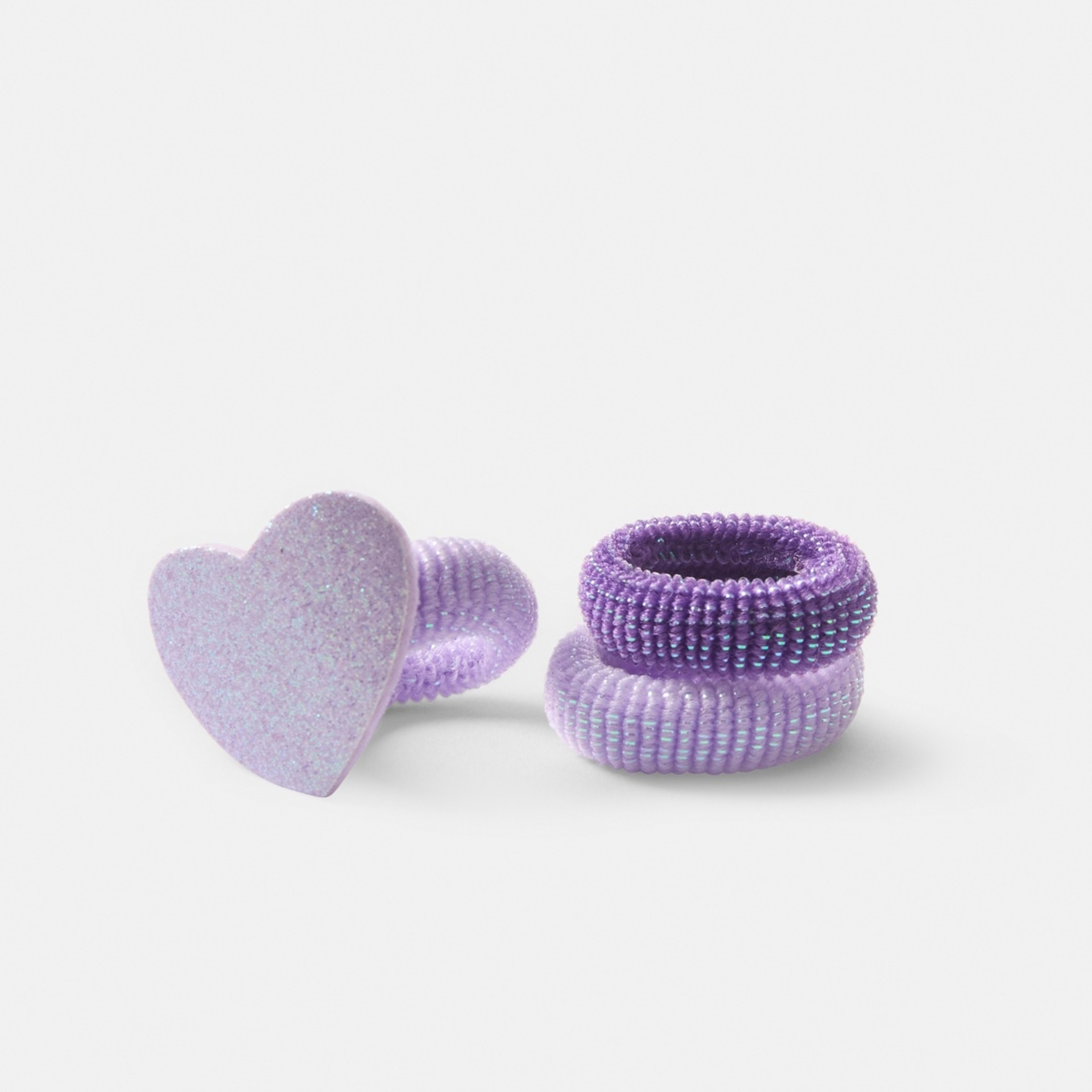 2 Hair Set - Pink and Purple, 2 of 6