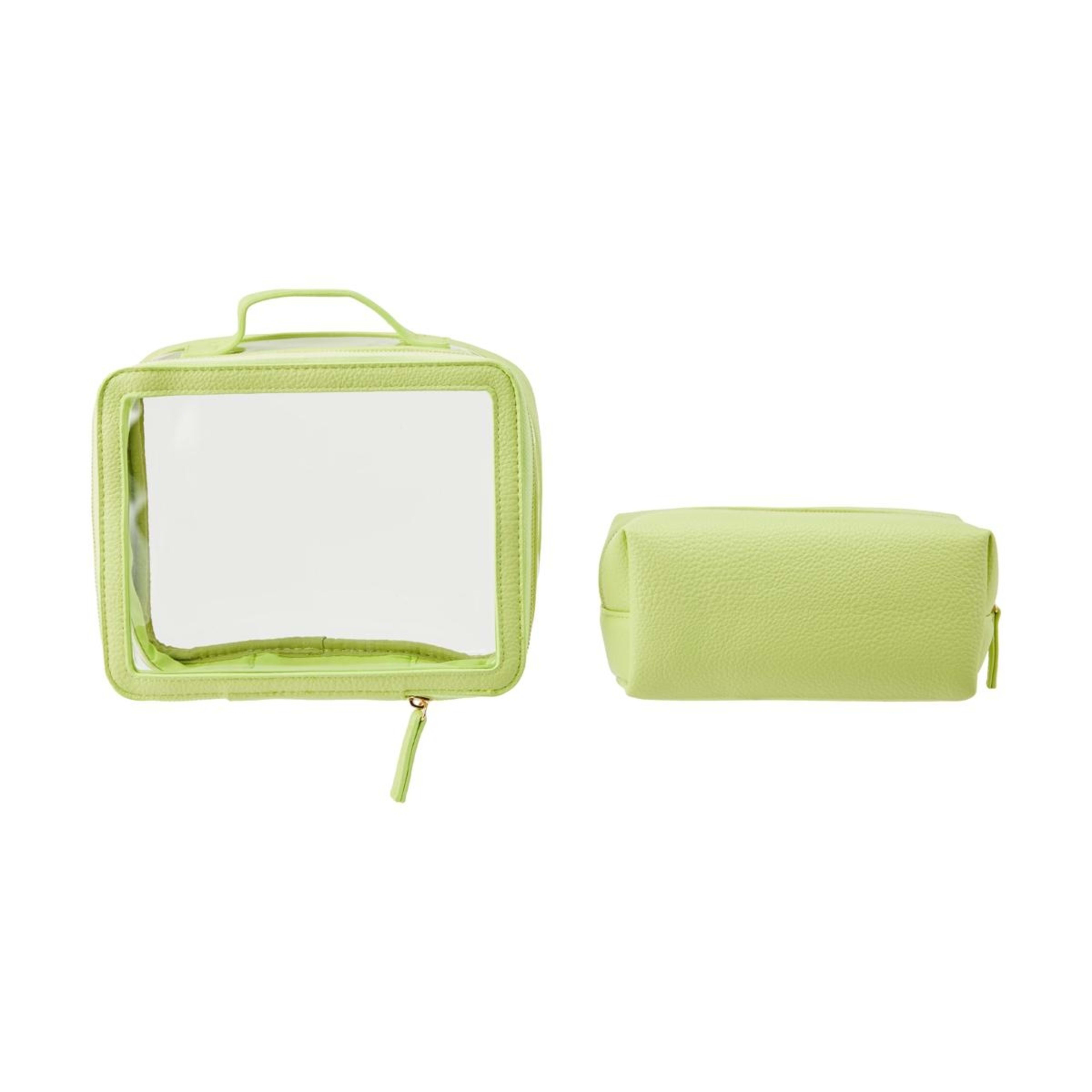 2 OXX Cosmetics 2 Piece Makeup Bag Set - Green, 2 of 5