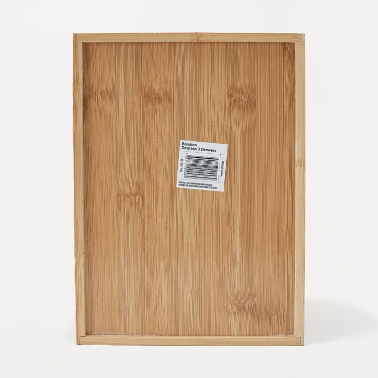 Bamboo Desk Top Drawers Kmart