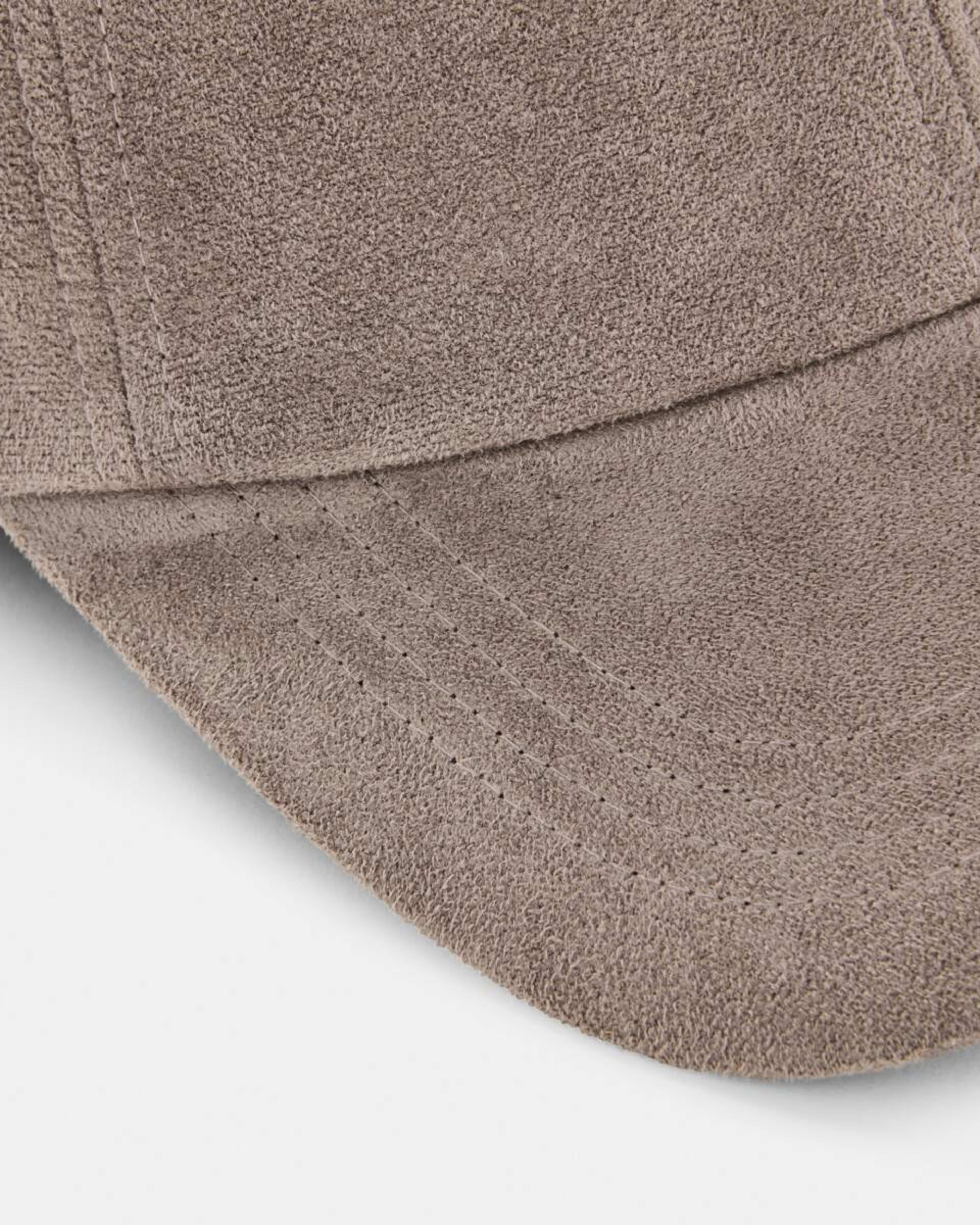 3 Suede Cap Deep Taupe, 3 of 5