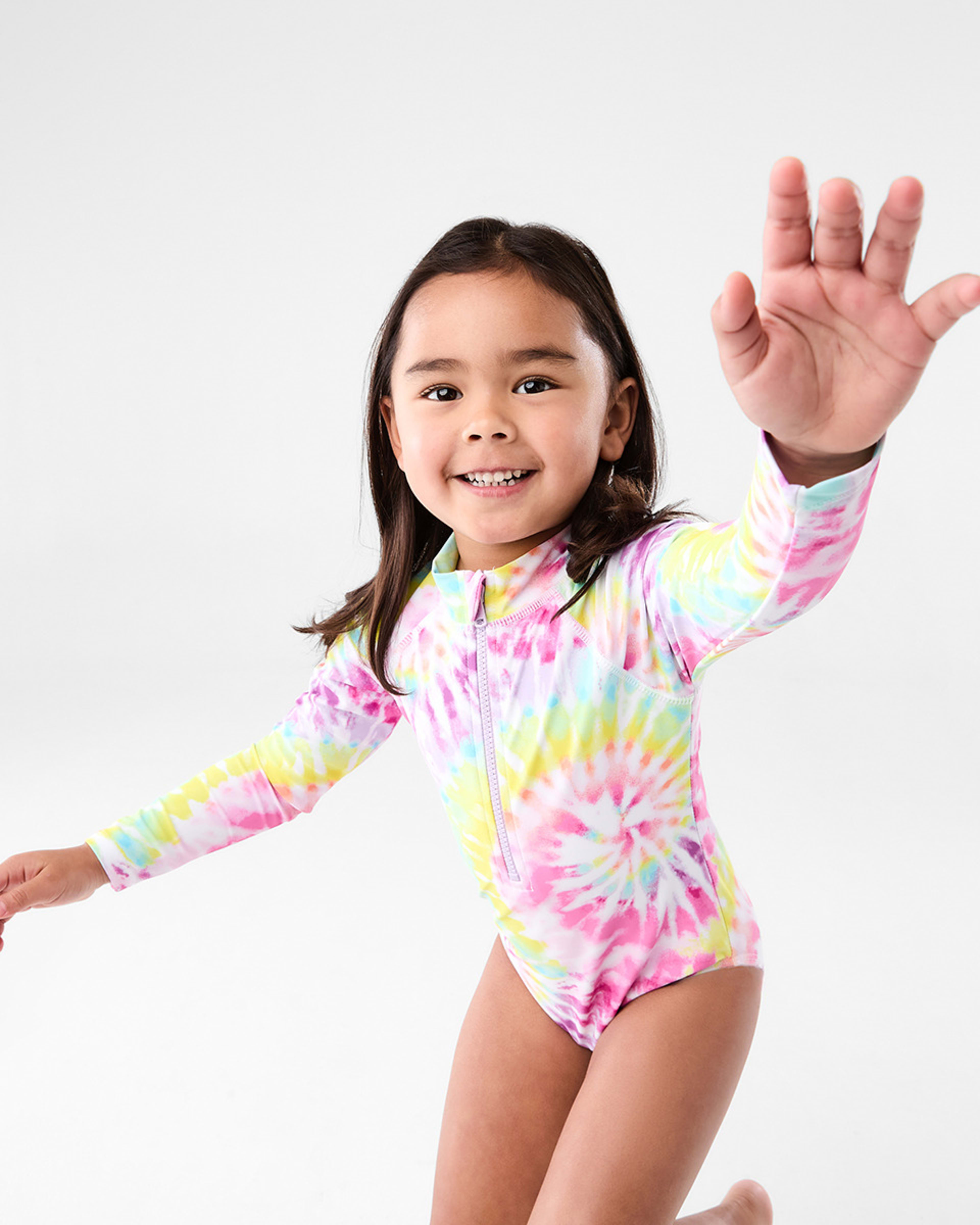 8 Long Sleeve One Piece Swimsuit Mt Tie Dye, 8 of 8