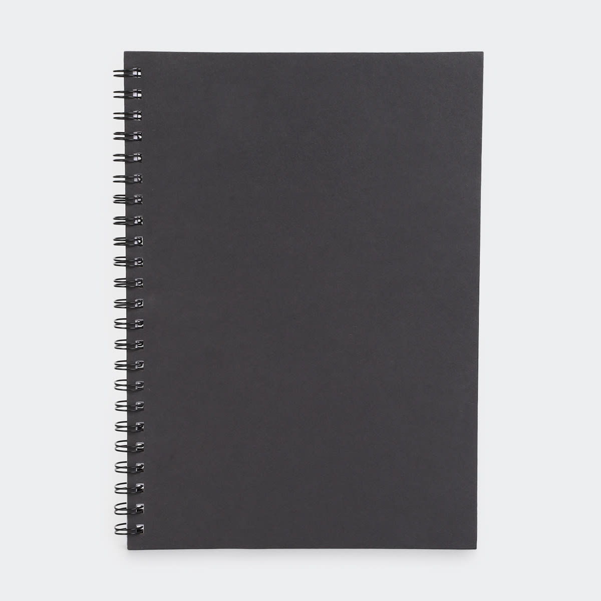 A4 Spiral Notebook Black Kmart
