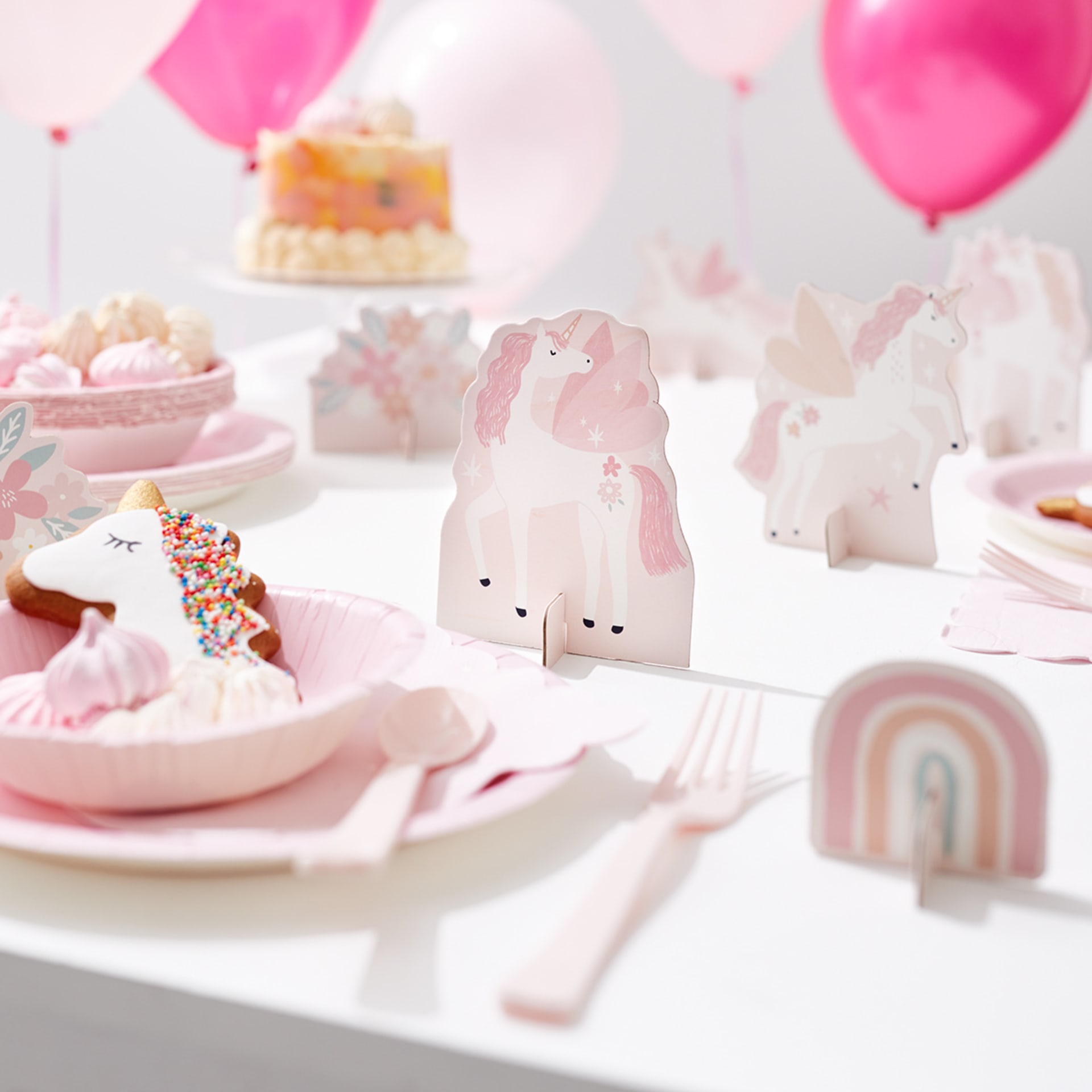 Unicorn Table Decorating Kit Kmart