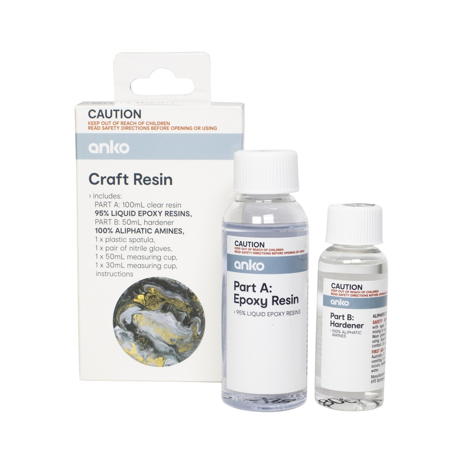 150ml Craft Resin Kmart