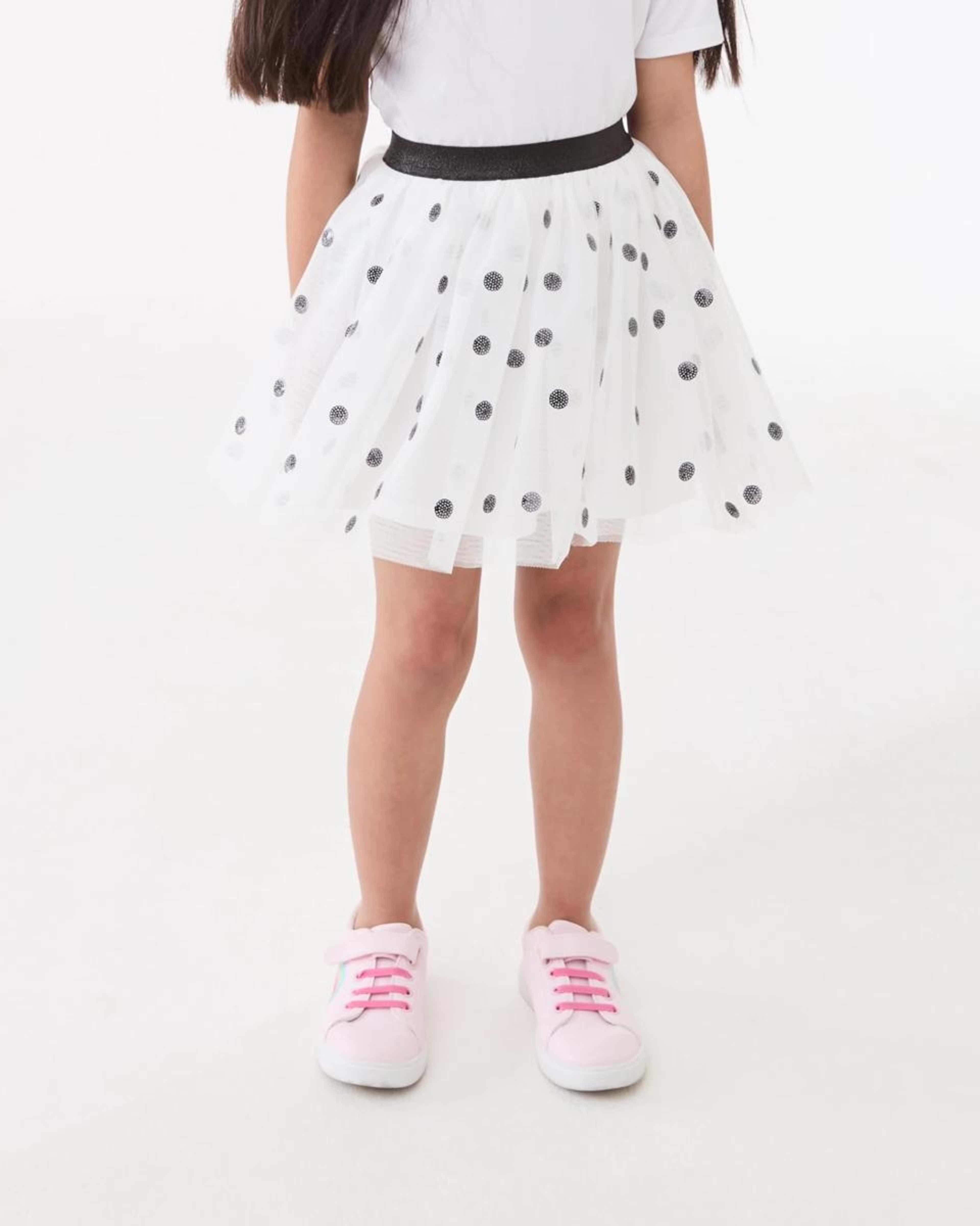 1 Tutu Skirt MAGICAL HAIL SPOTS WHITE, 1 of 6