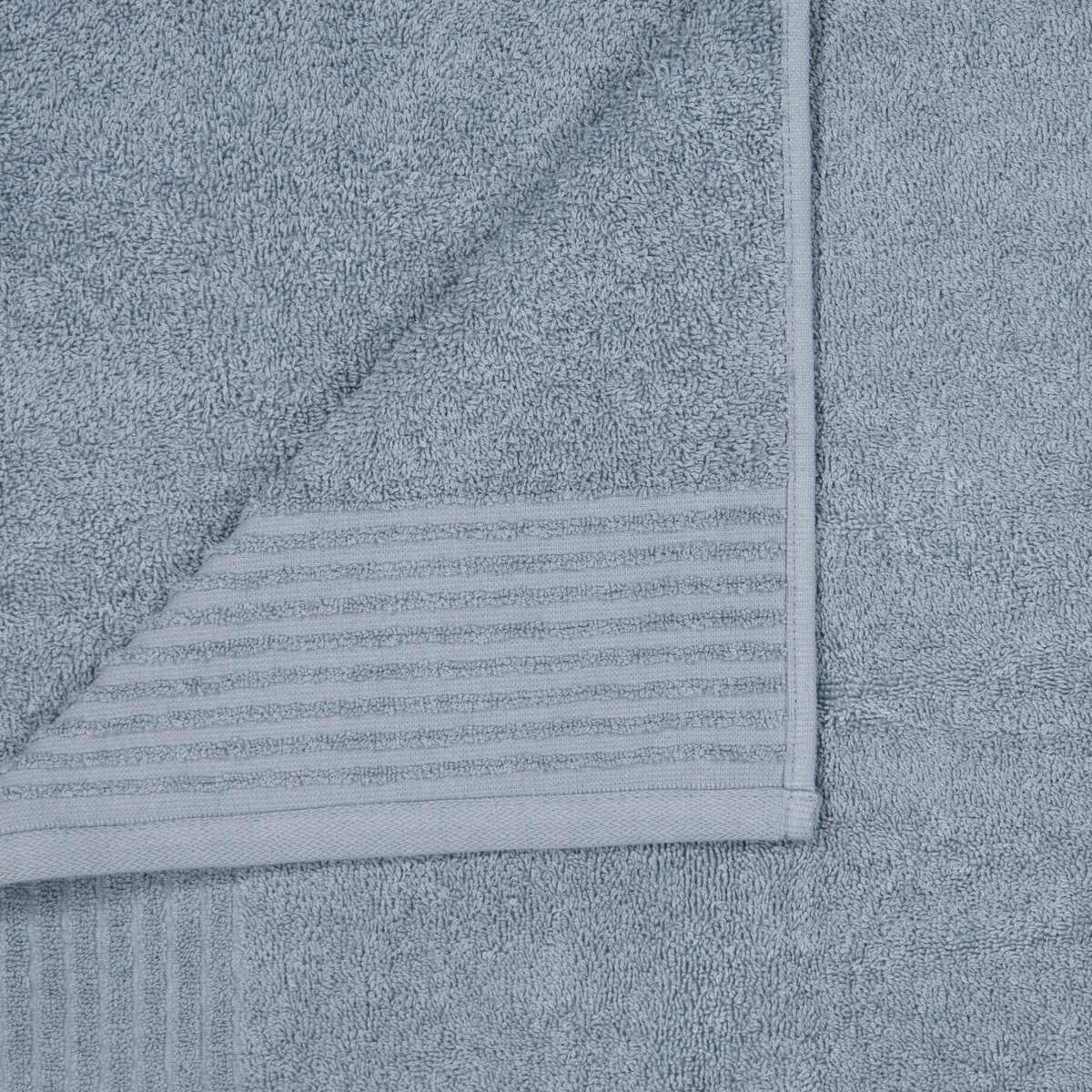 2 Edan Cotton Bath Sheet - Blue, 2 of 6