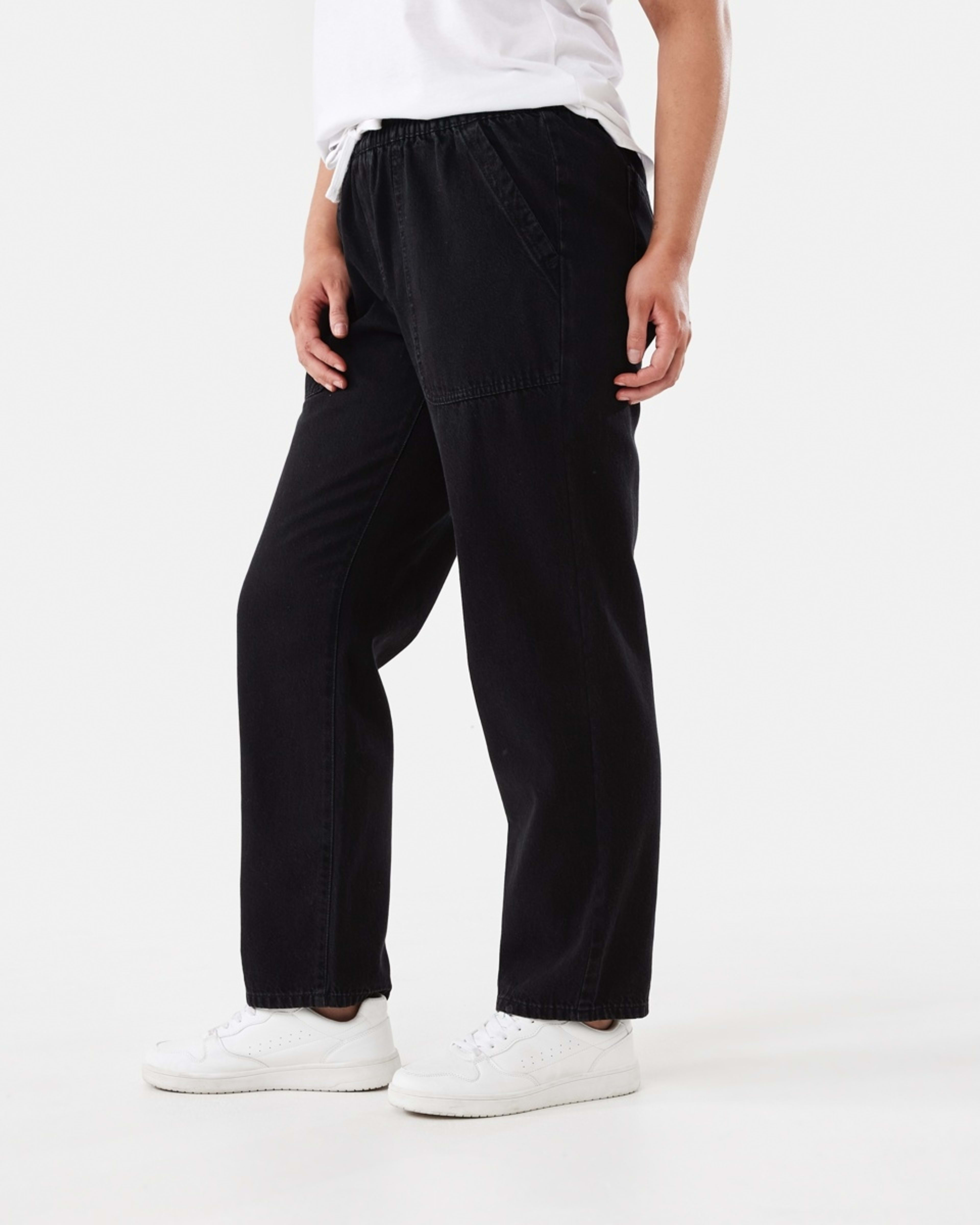 2 Denim Joggers BLACK WASH, 2 of 5