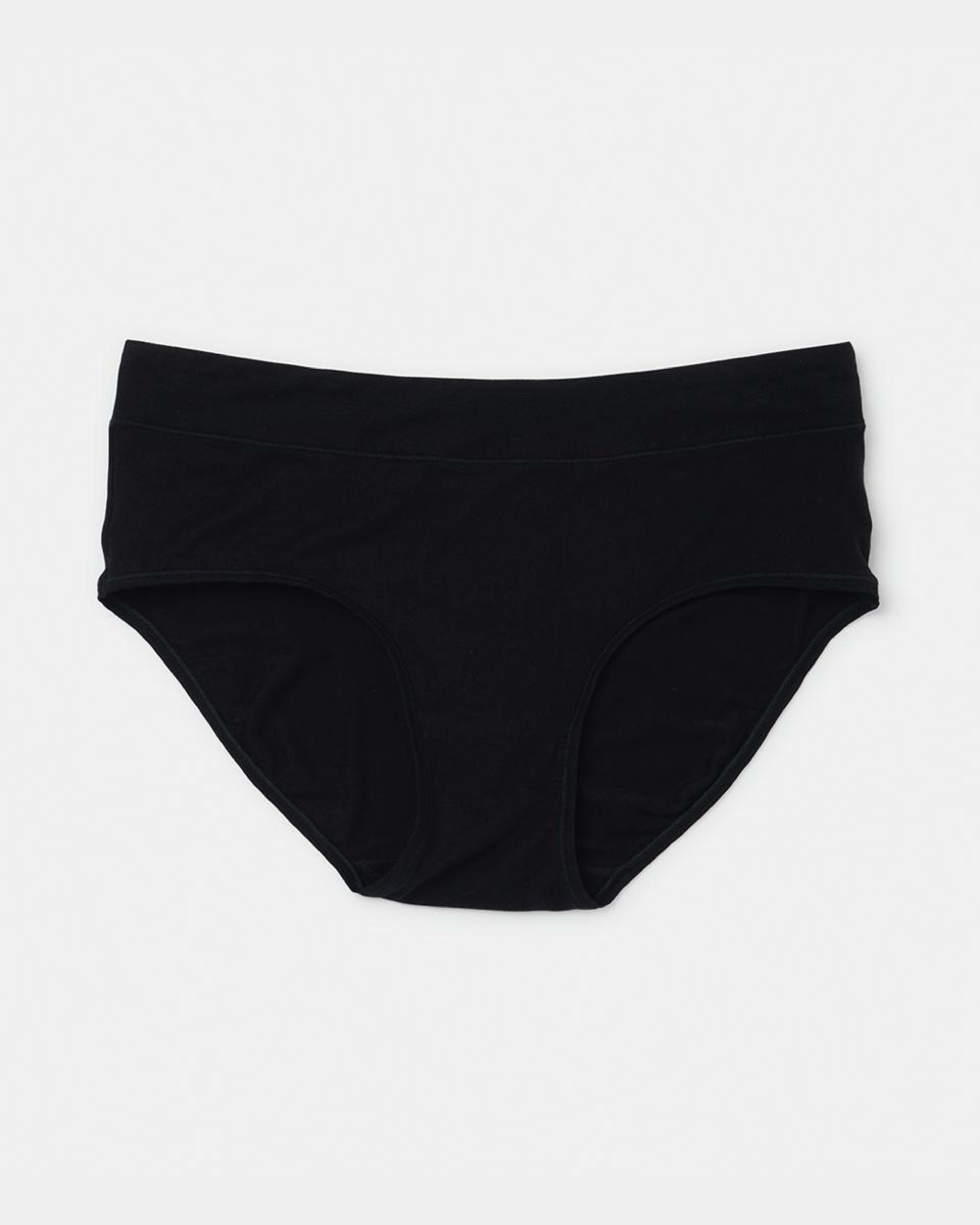 5 3 Pack Bamboo Blend Midi Briefs Black, 5 of 7