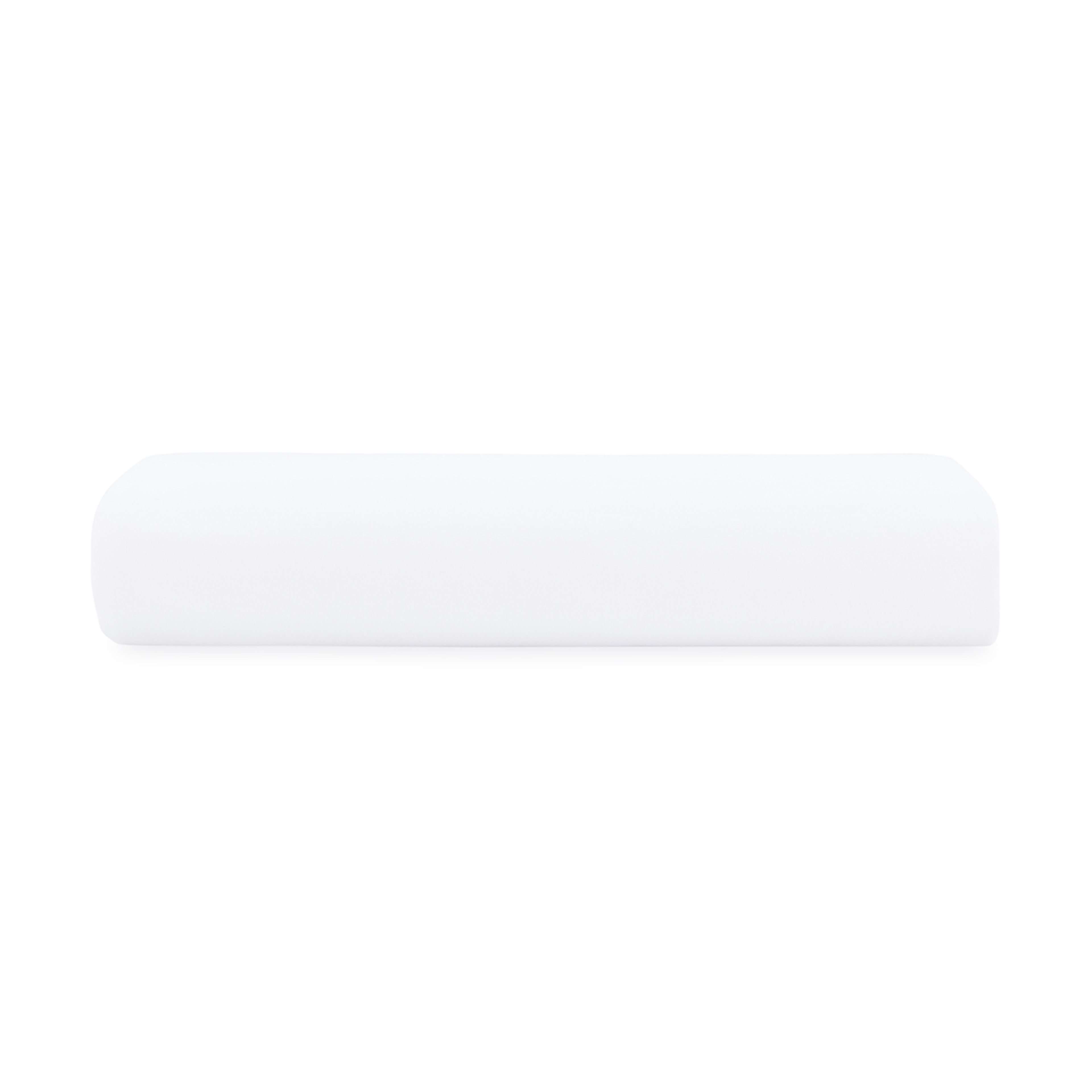 2 180 Thread Count Fitted Sheet - Single Bed, White, 2 of 3