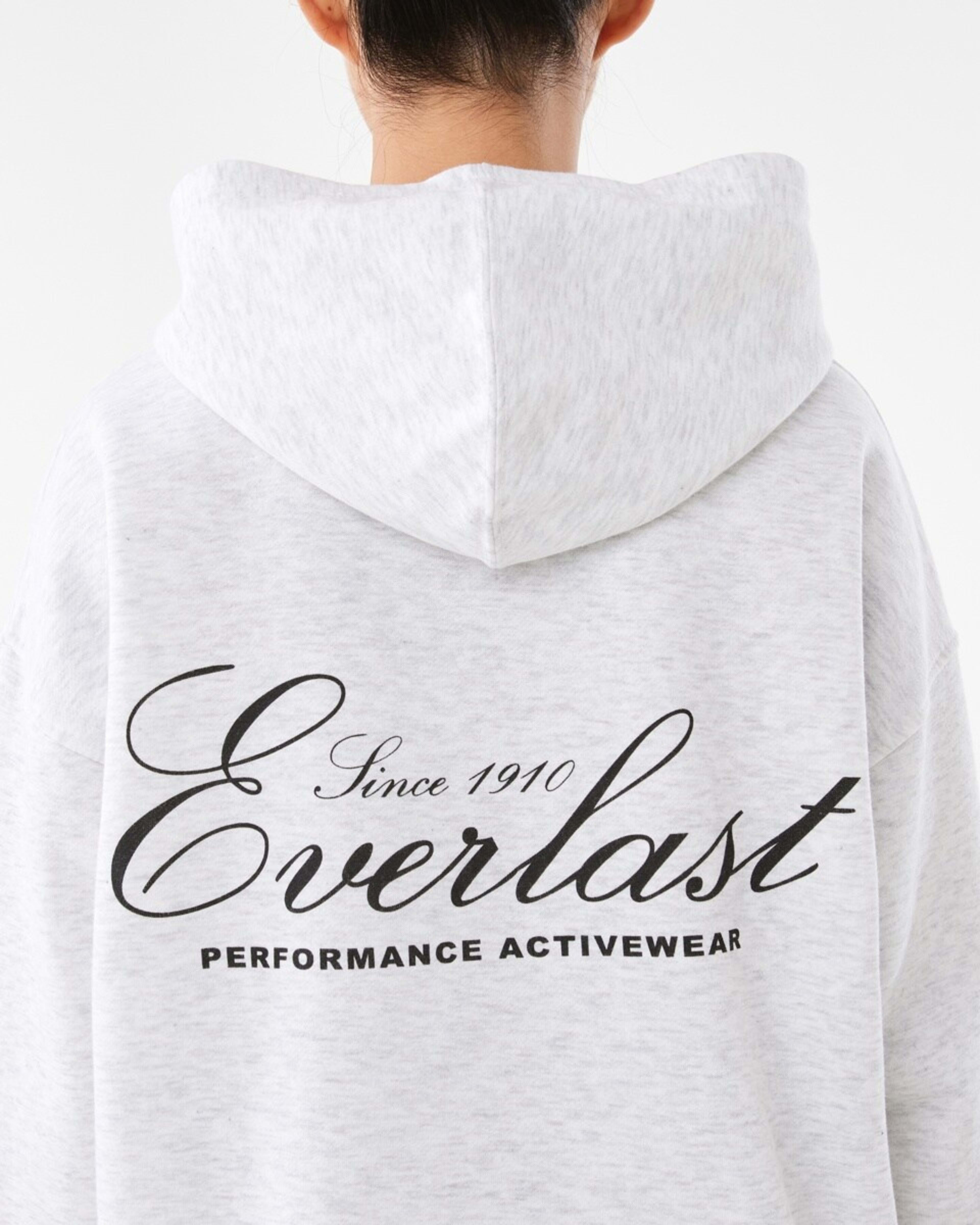 7 Everlast Womens New Core Hoodie White Marl, 7 of 10