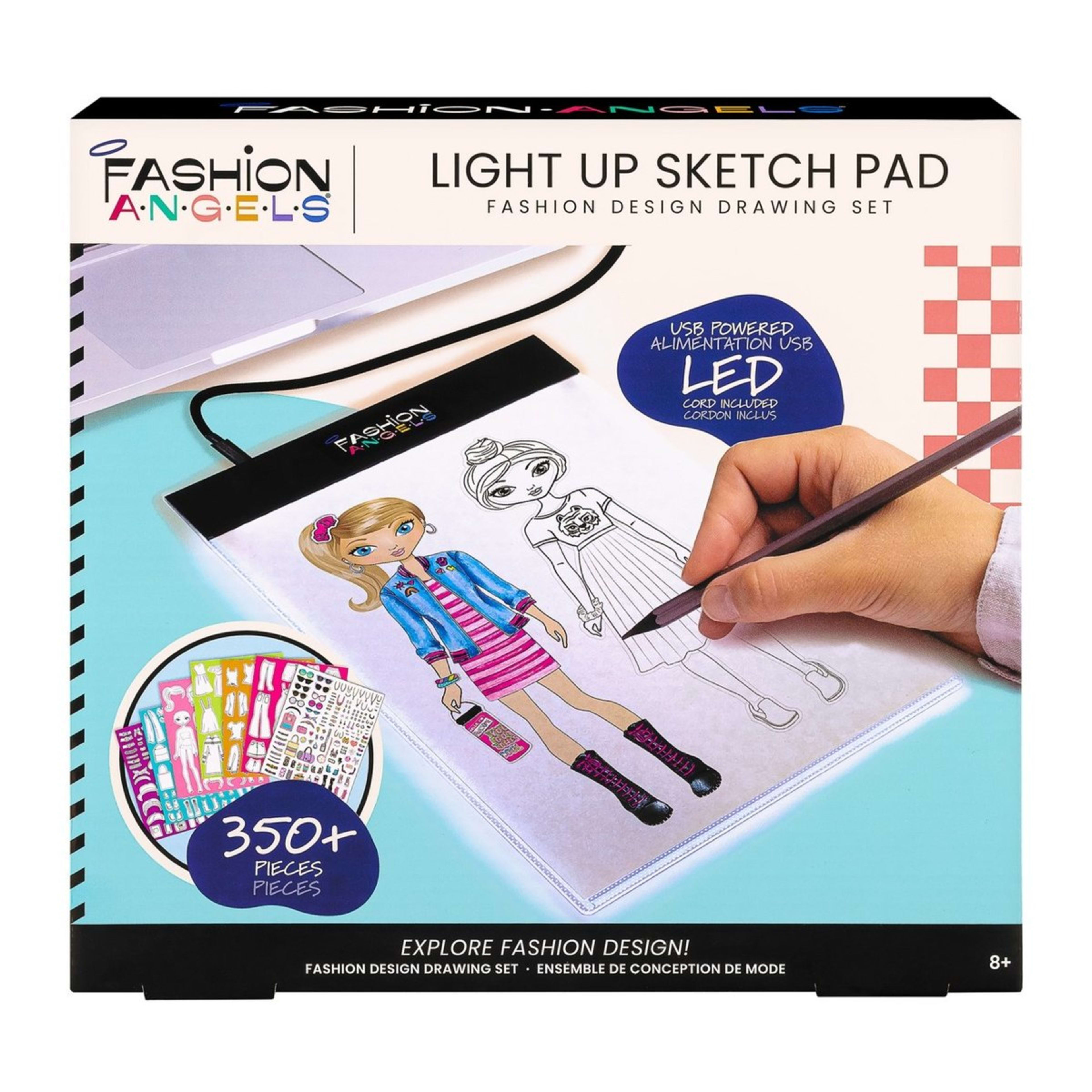 Fashion Design Light Up Sketch Pad Kmart