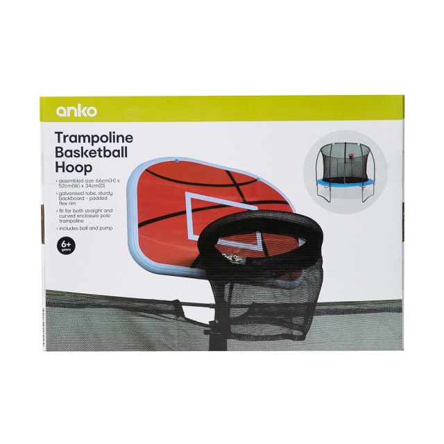 Trampoline Basketball Hoop Kmart