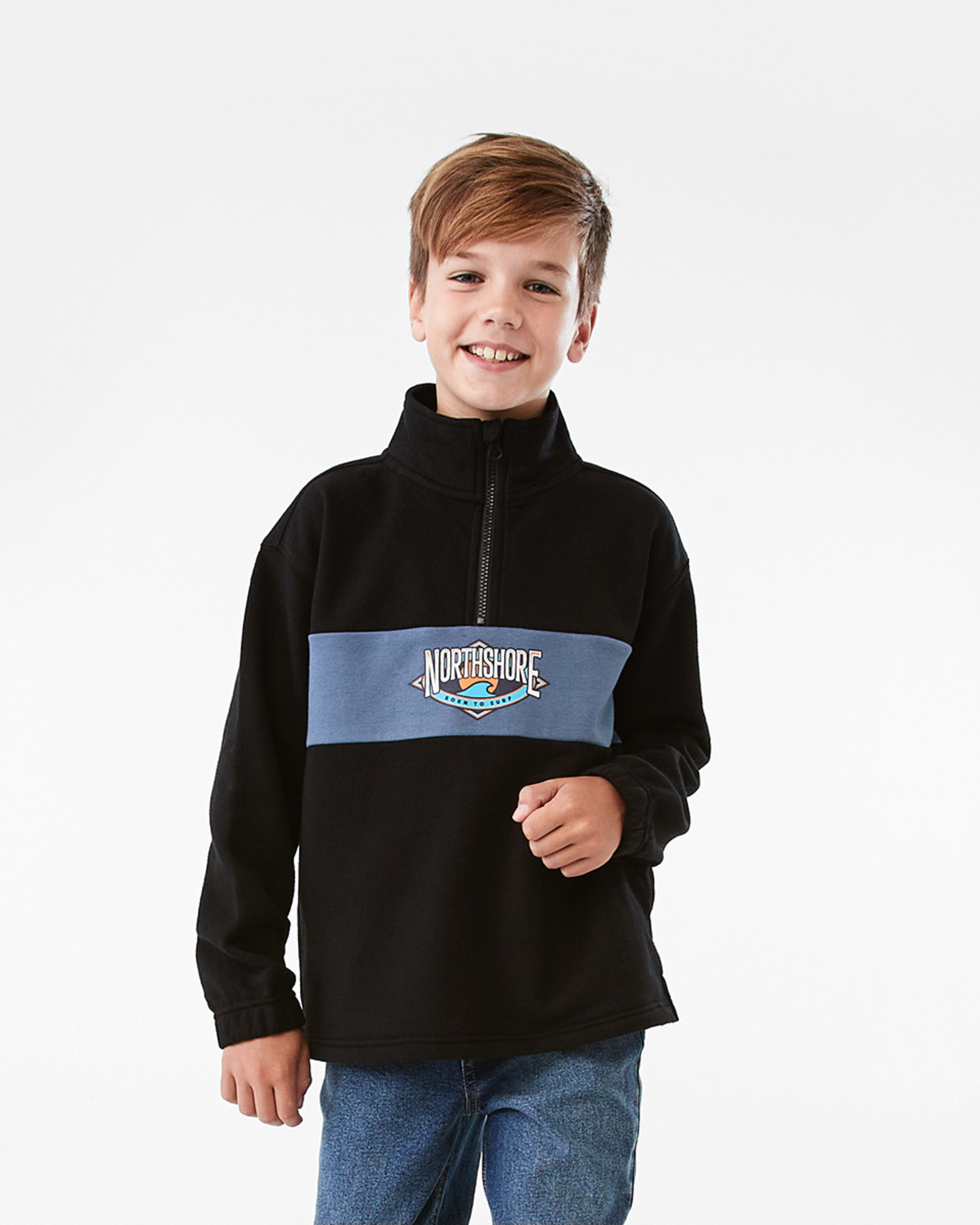 Quarter Zip Sweatshirt Kmart