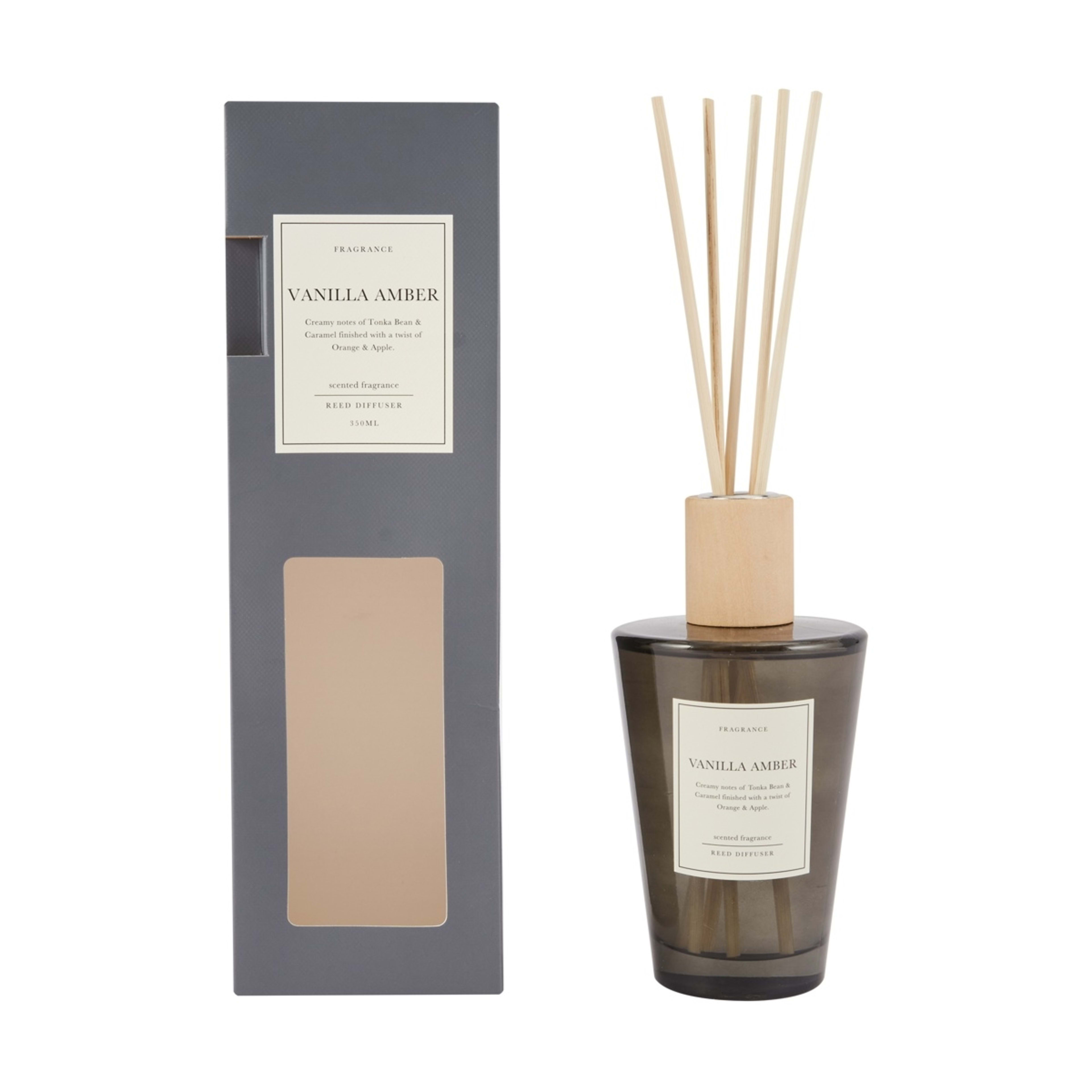 1 XL Vanilla Amber Reed Diffuser 350ml, 1 of 6
