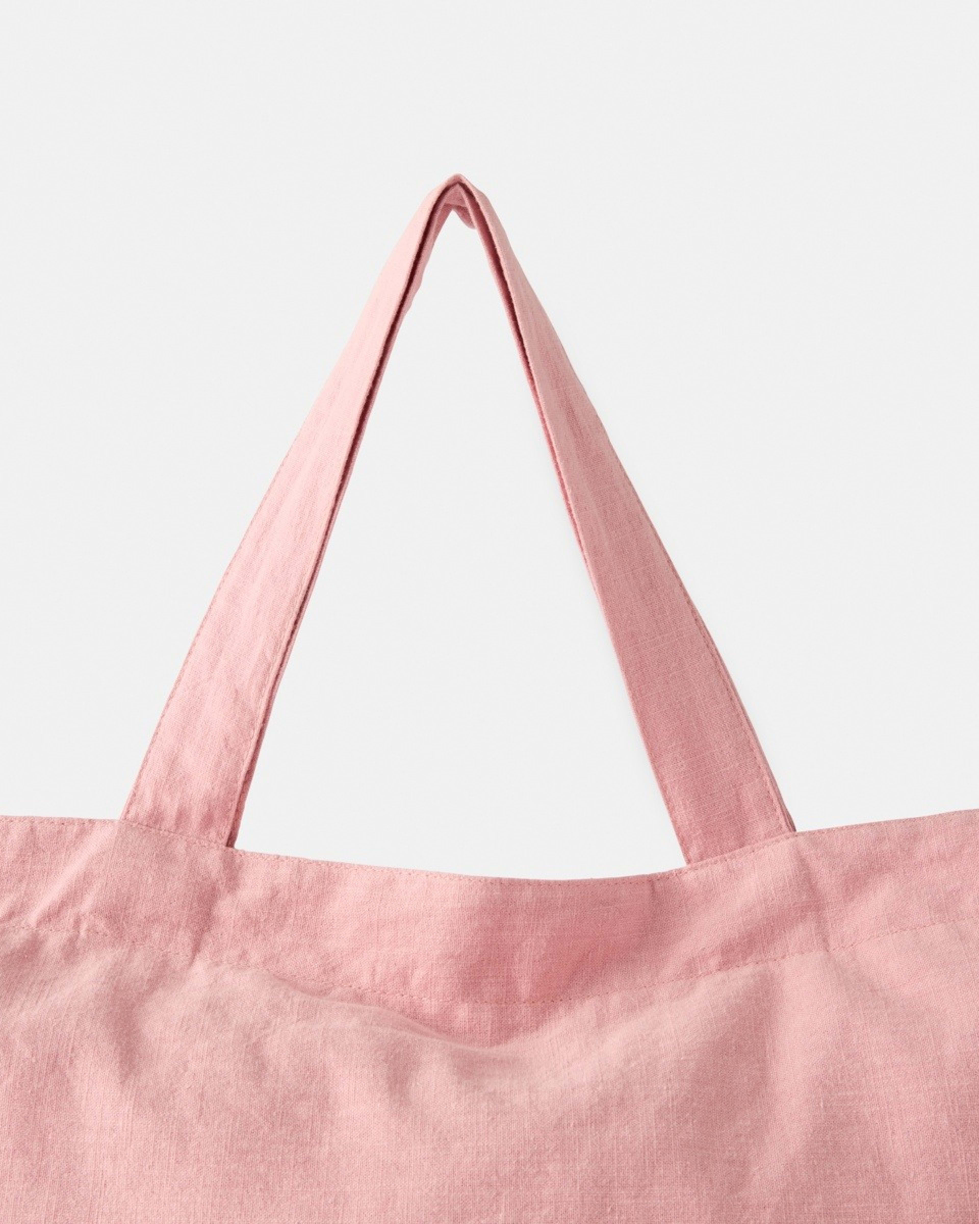 2 Oversized Tote Bag Pink Blush, 2 of 5