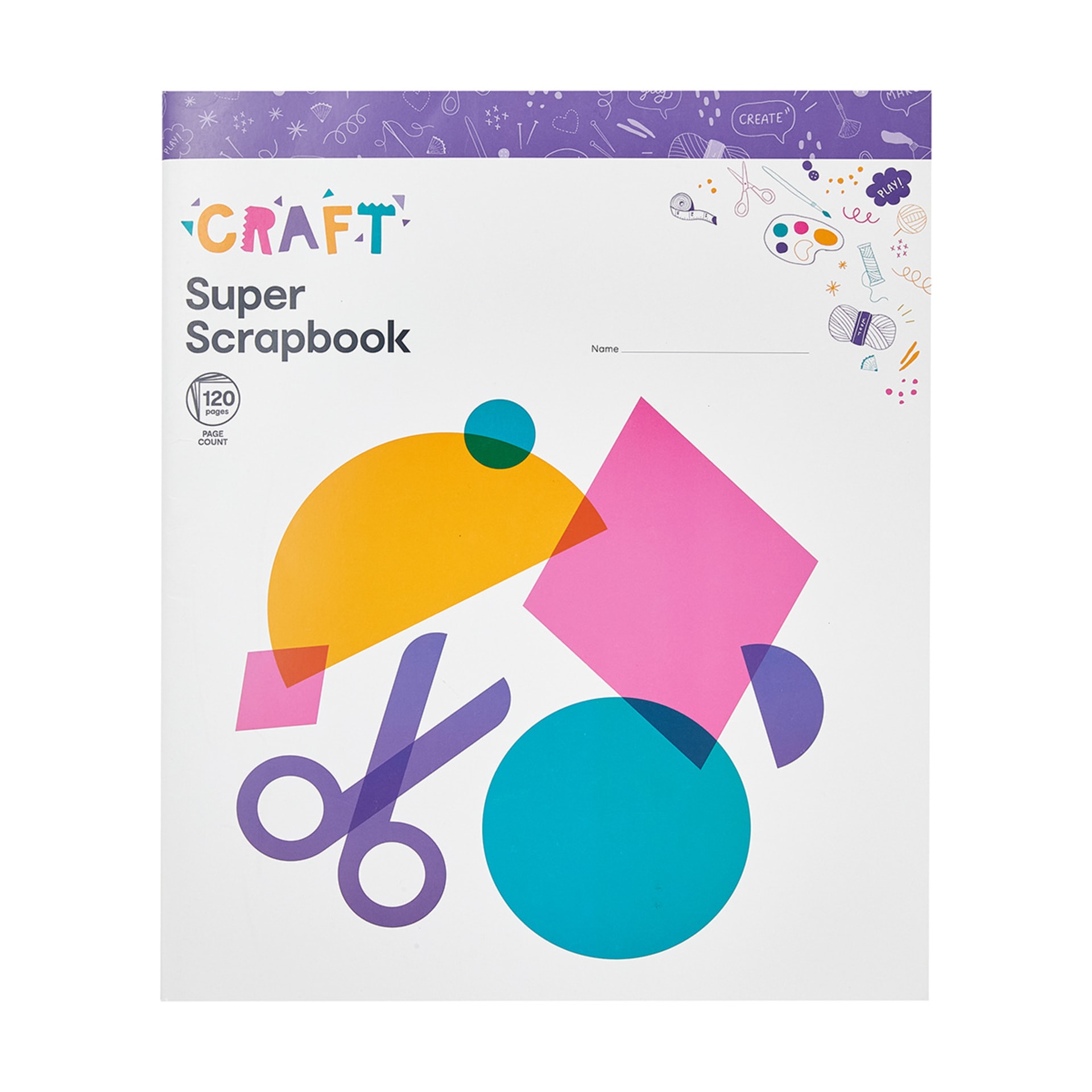 Super Scrapbook 120 Pages Kmart