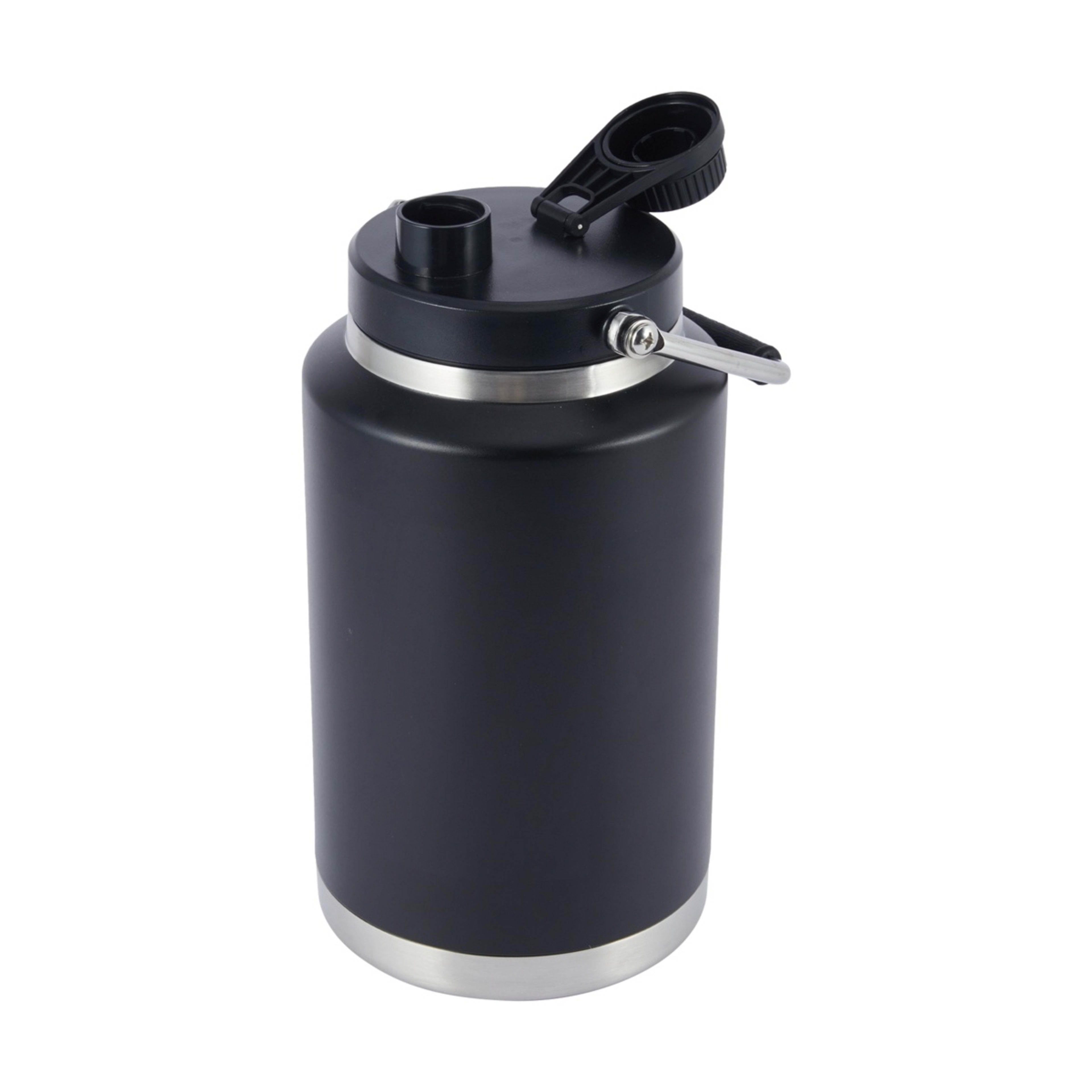 1 Double Wall Drink Cooler - Black, 1 of 6