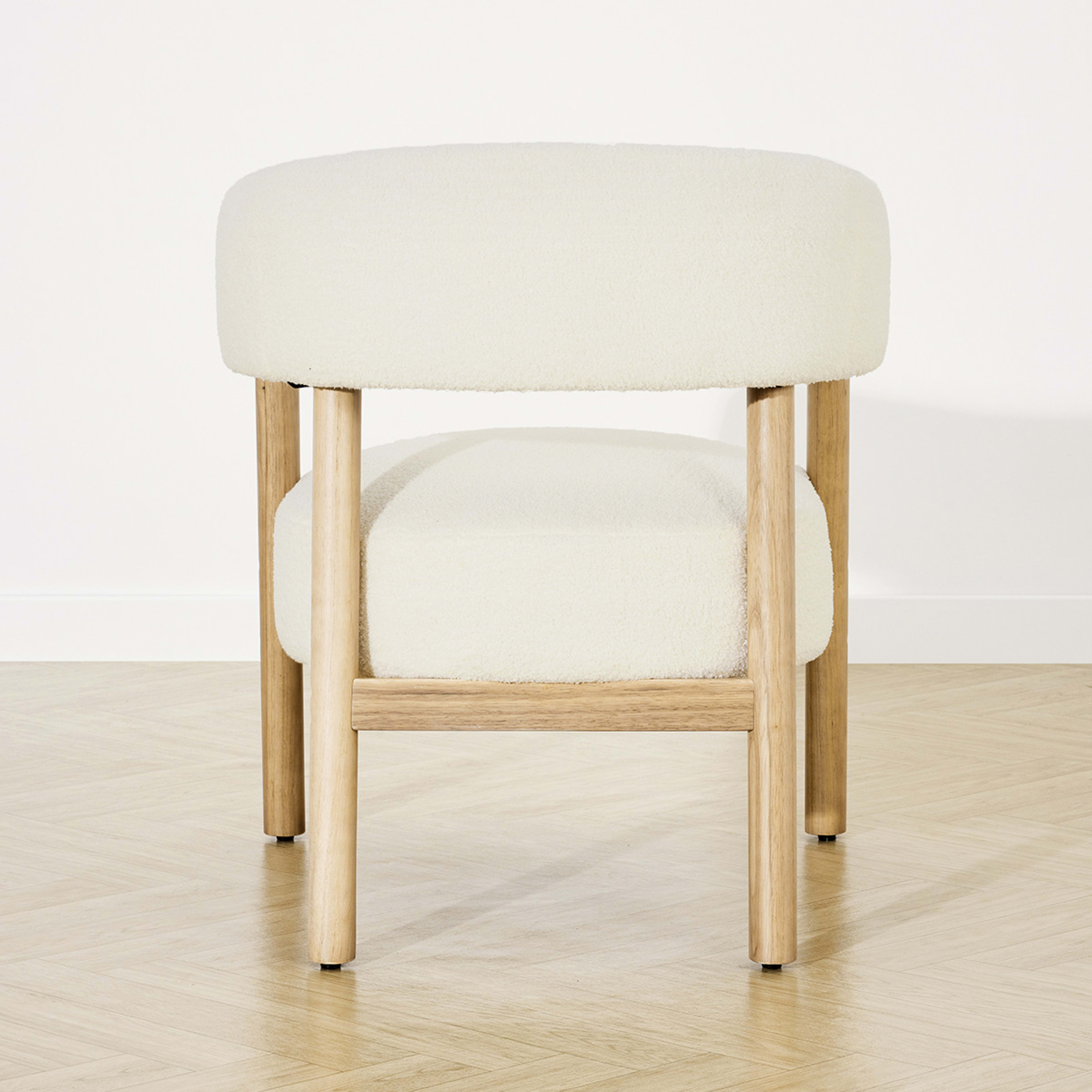 4 Cora Boucle Lounge Chair, 4 of 9