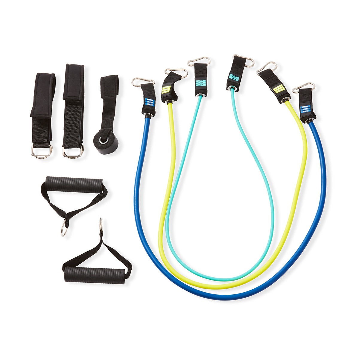 9 Piece Resistance Tube Set Kmart
