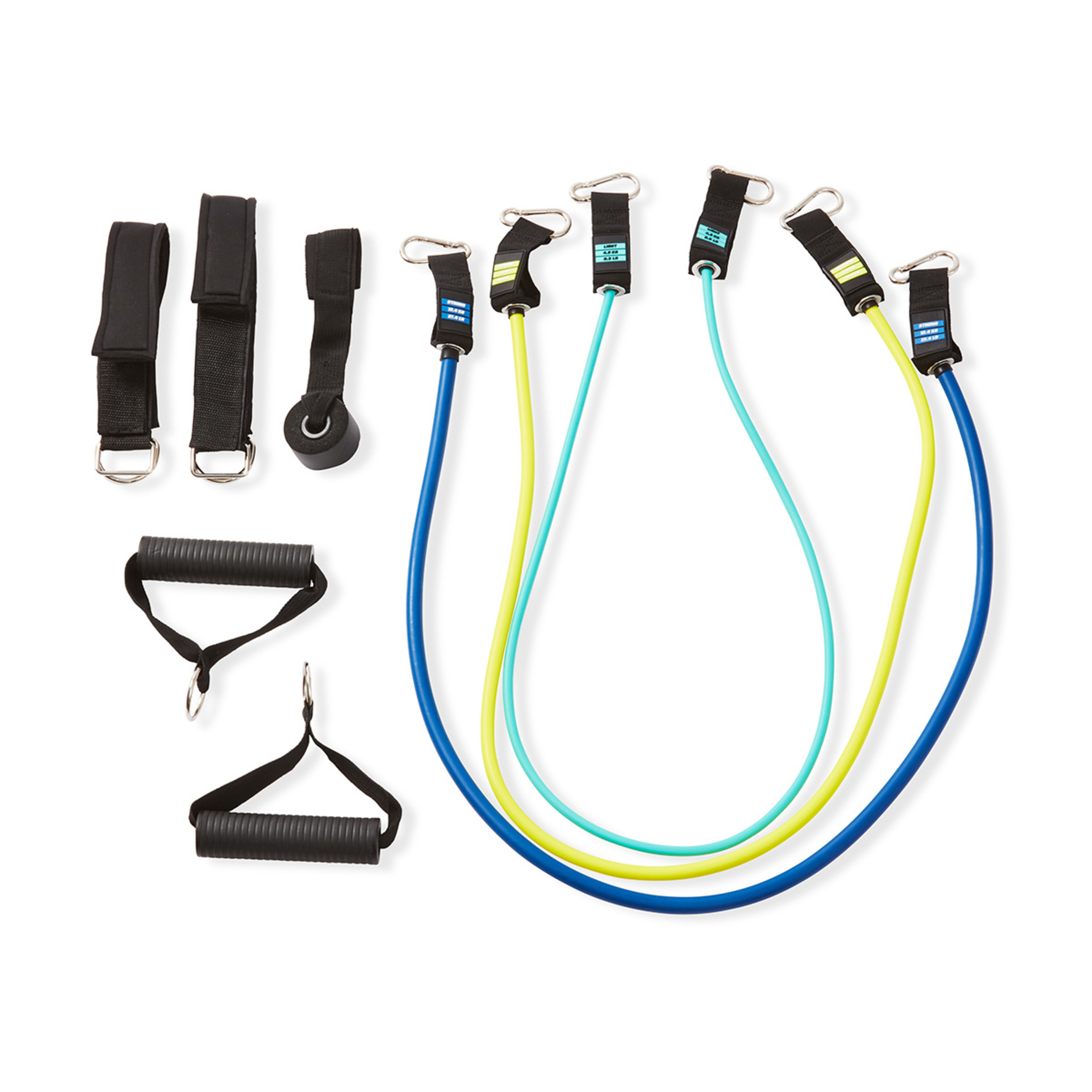 9 Piece Resistance Tube Set - Kmart