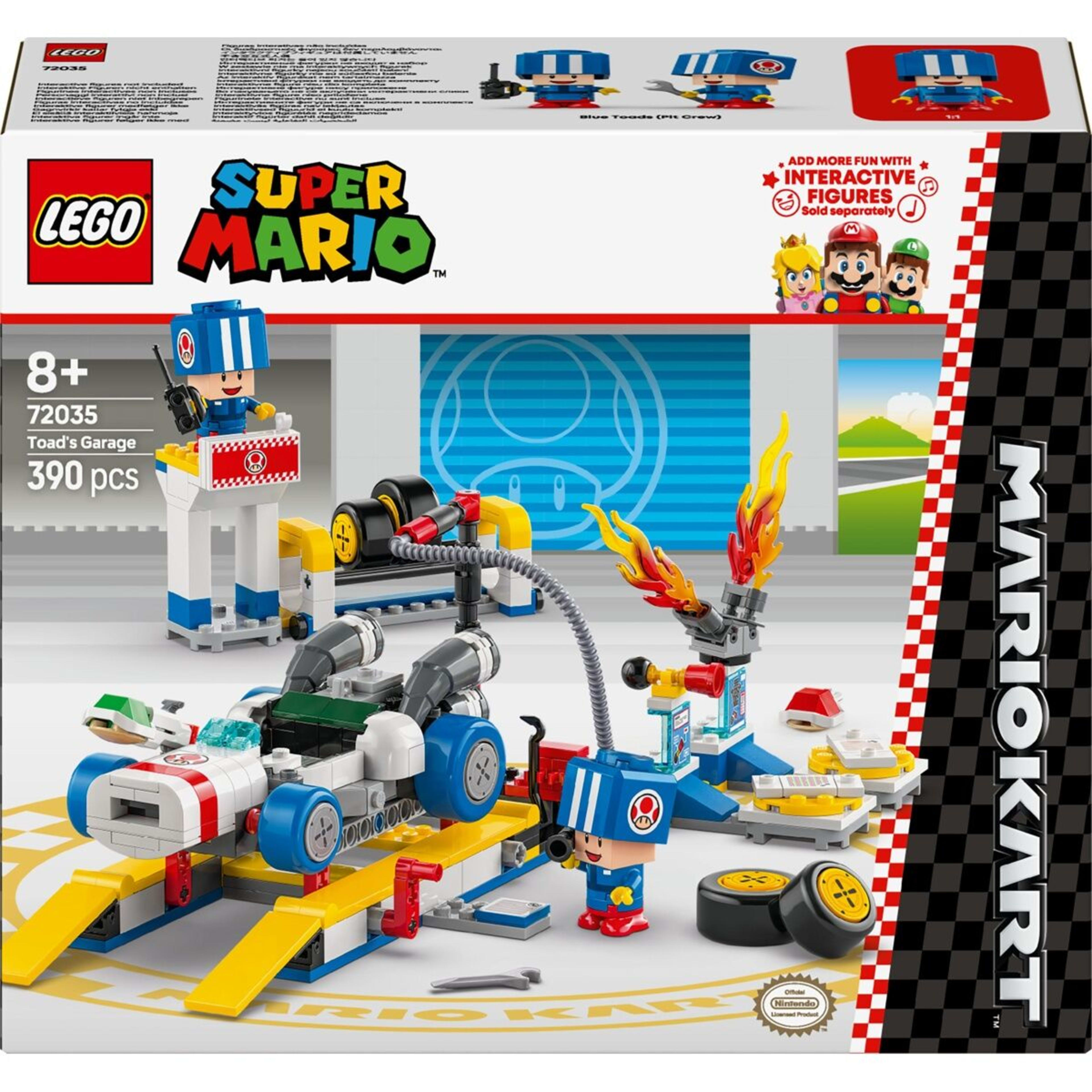 1 LEGO Super Mario: Mario Kart Toad's Garage 72035, 1 of 10