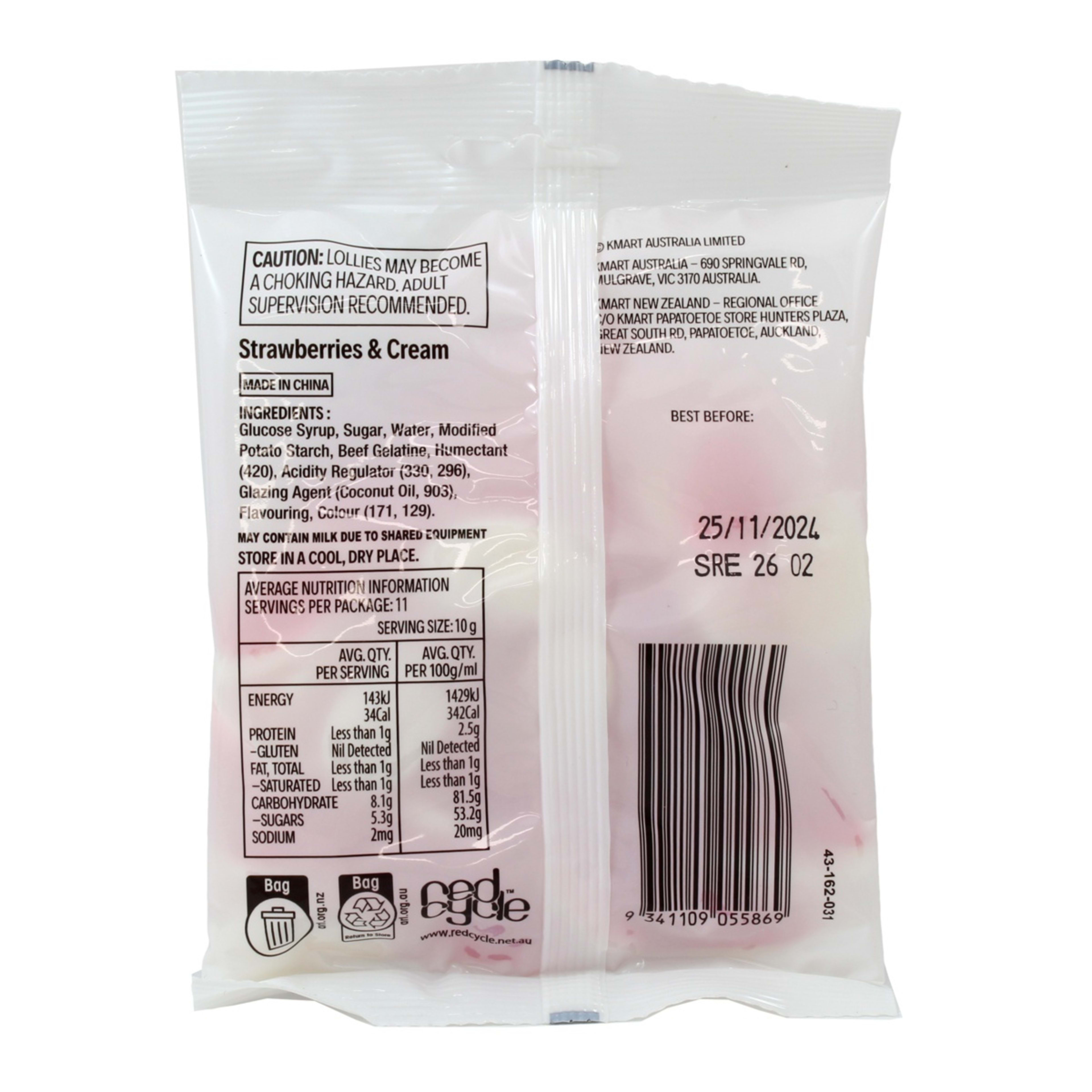 2 Strawberries & Cream Confectionery 110g, 2 of 2