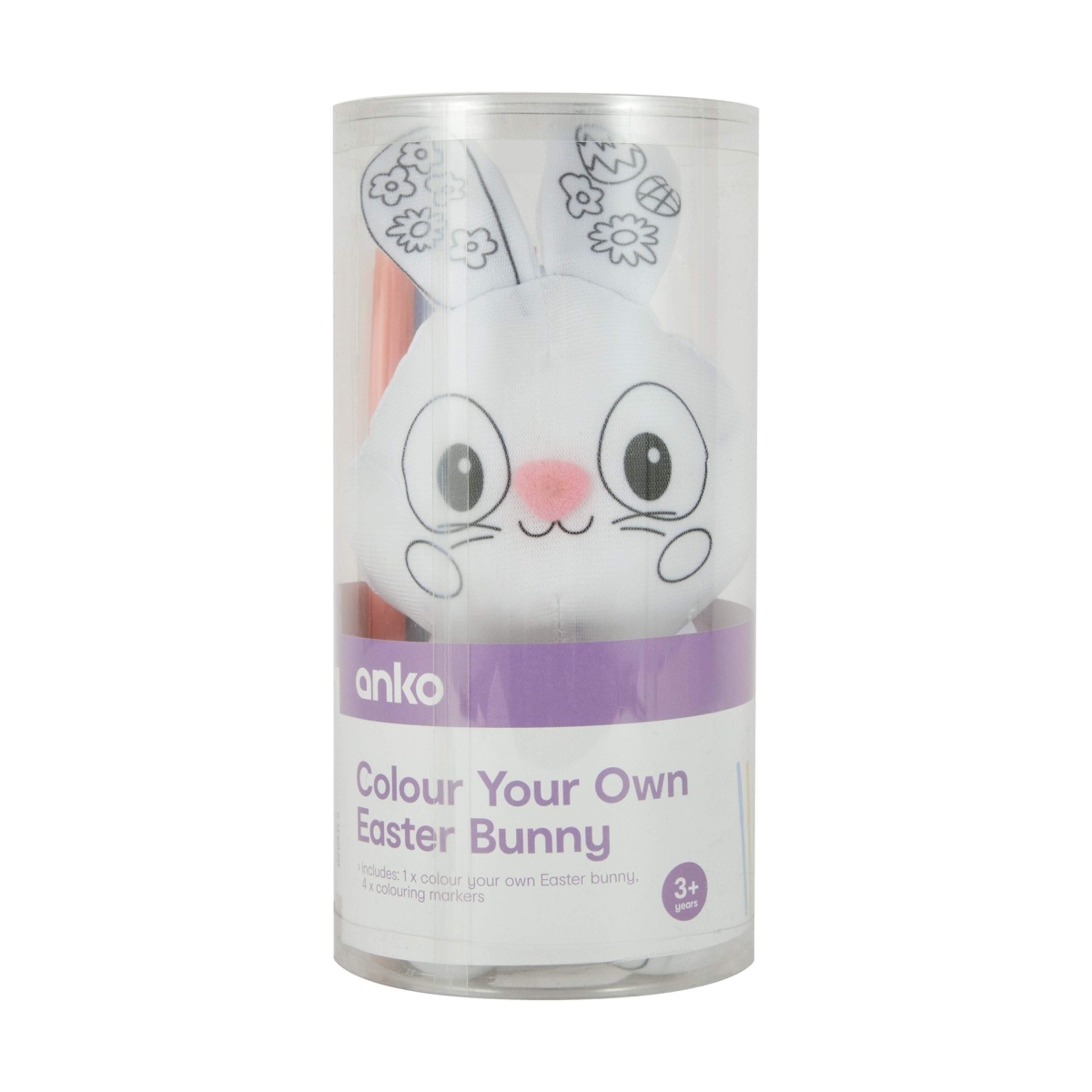 4 Colour Your Own Easter Bunny, 4 of 4