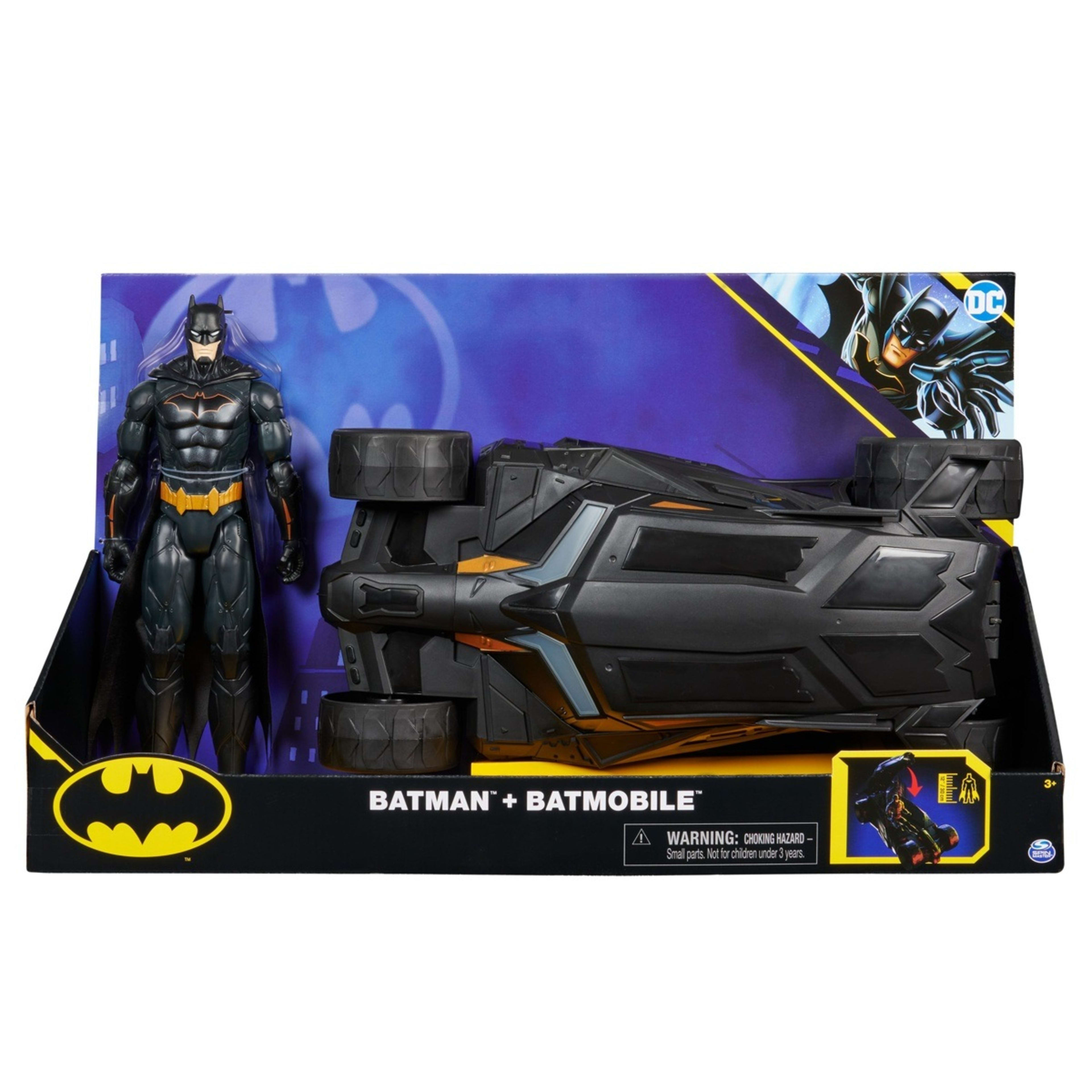 1 30cm Bat-Tech Batman Plus Batmobile Set, 1 of 7