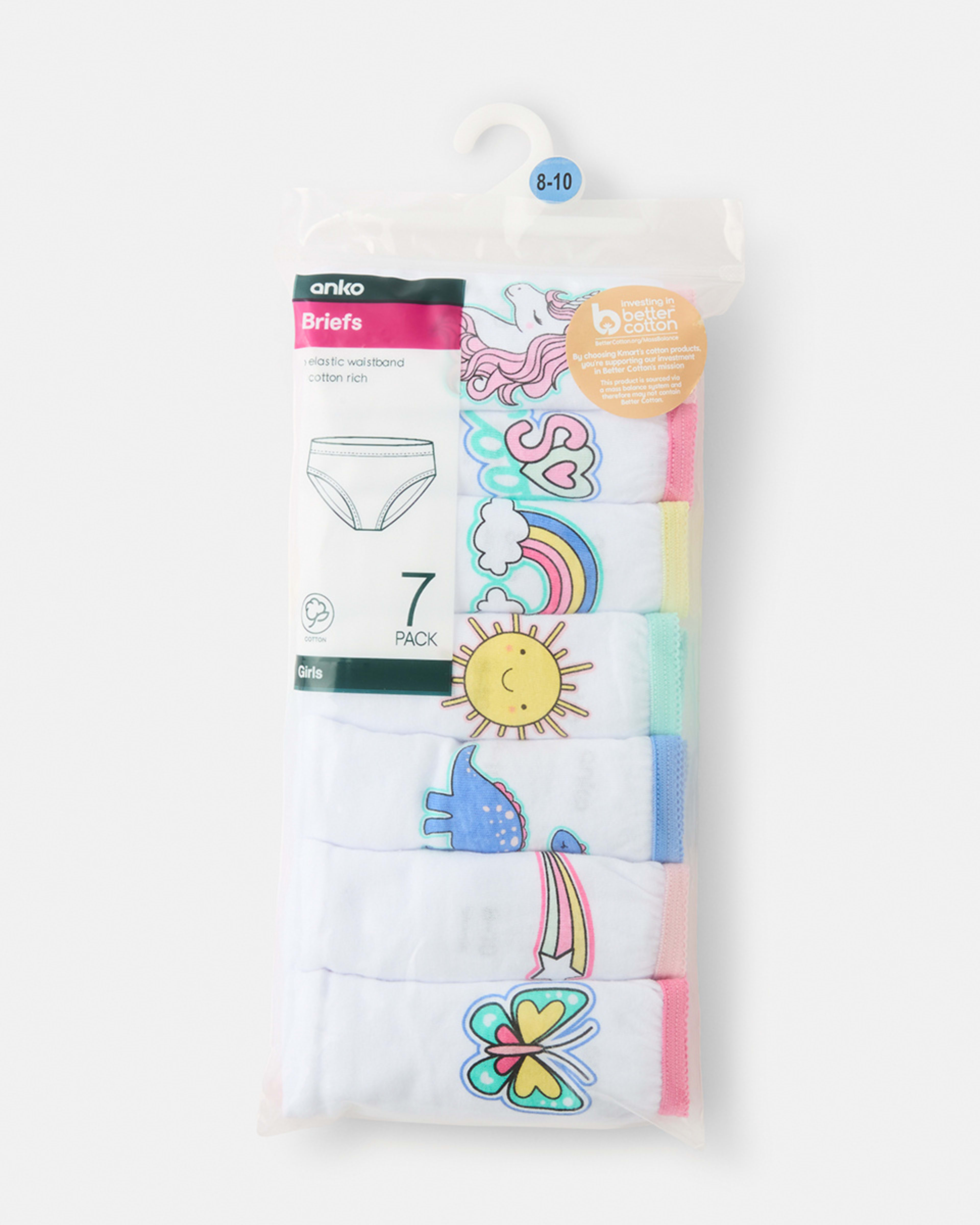 10 7 Pack Briefs ICONS WHITE, 10 of 10