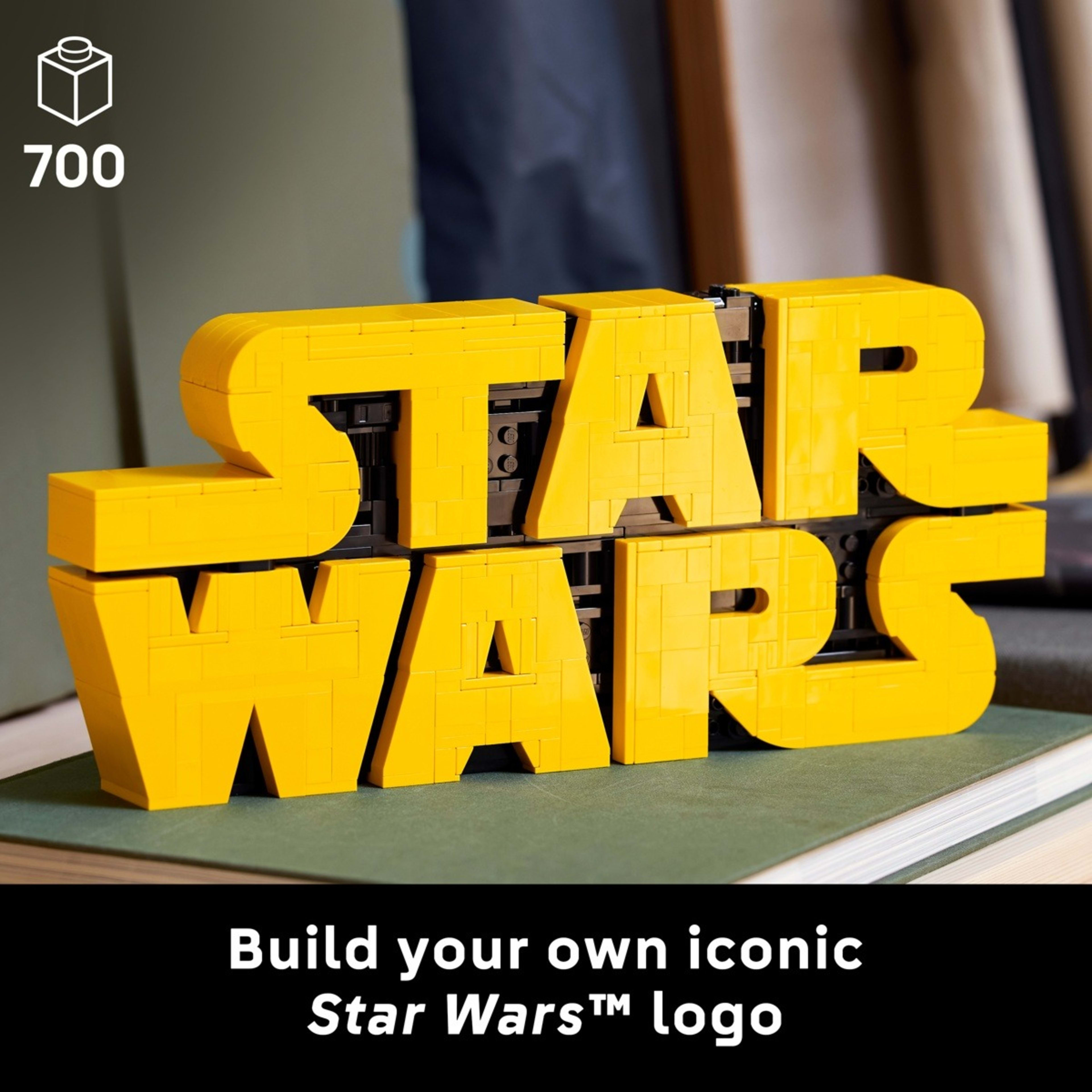4 LEGO Star Wars Brick-Built Star Wars Logo 75407, 4 of 8