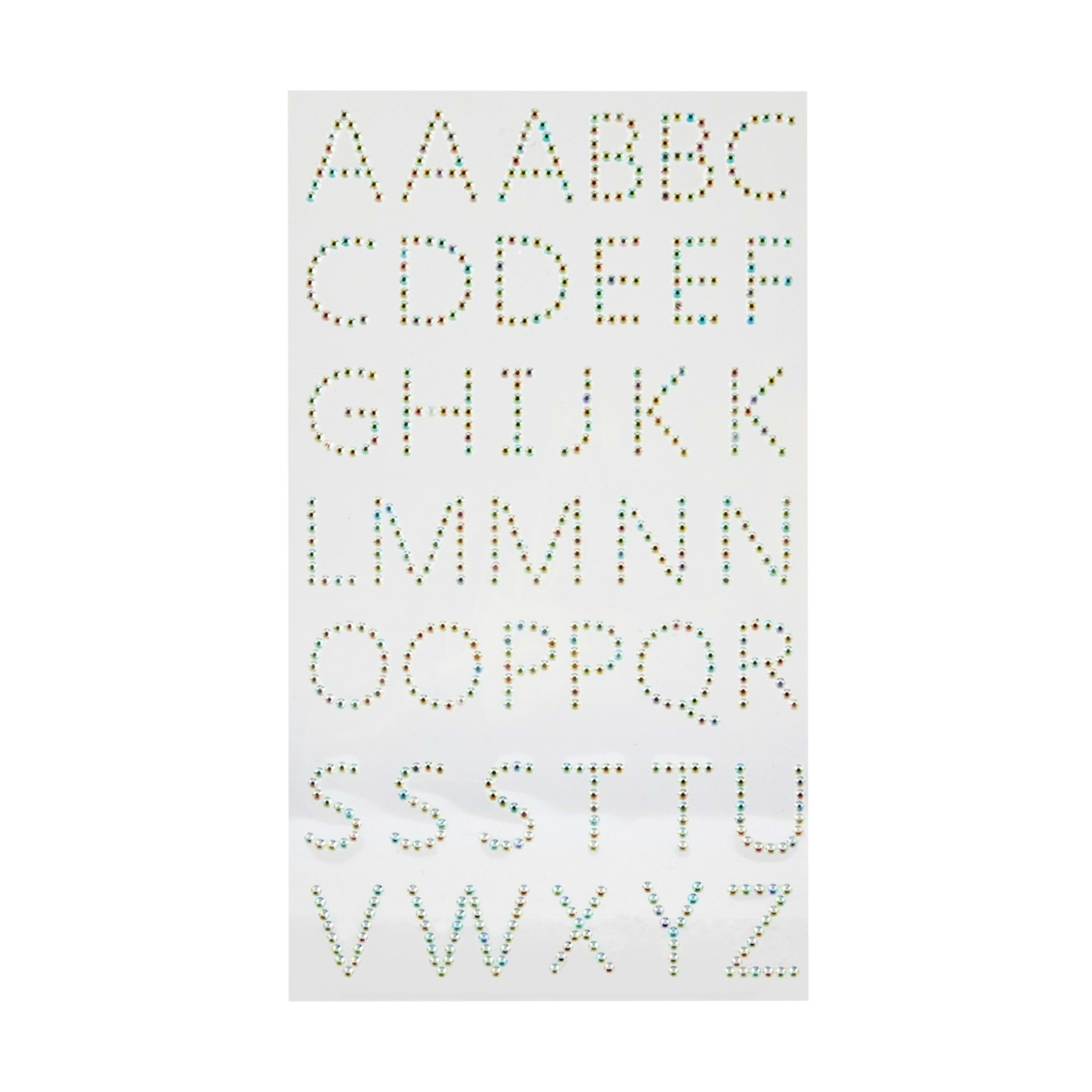 2 42 Piece Bling Stickers - Alphabets, 2 of 2