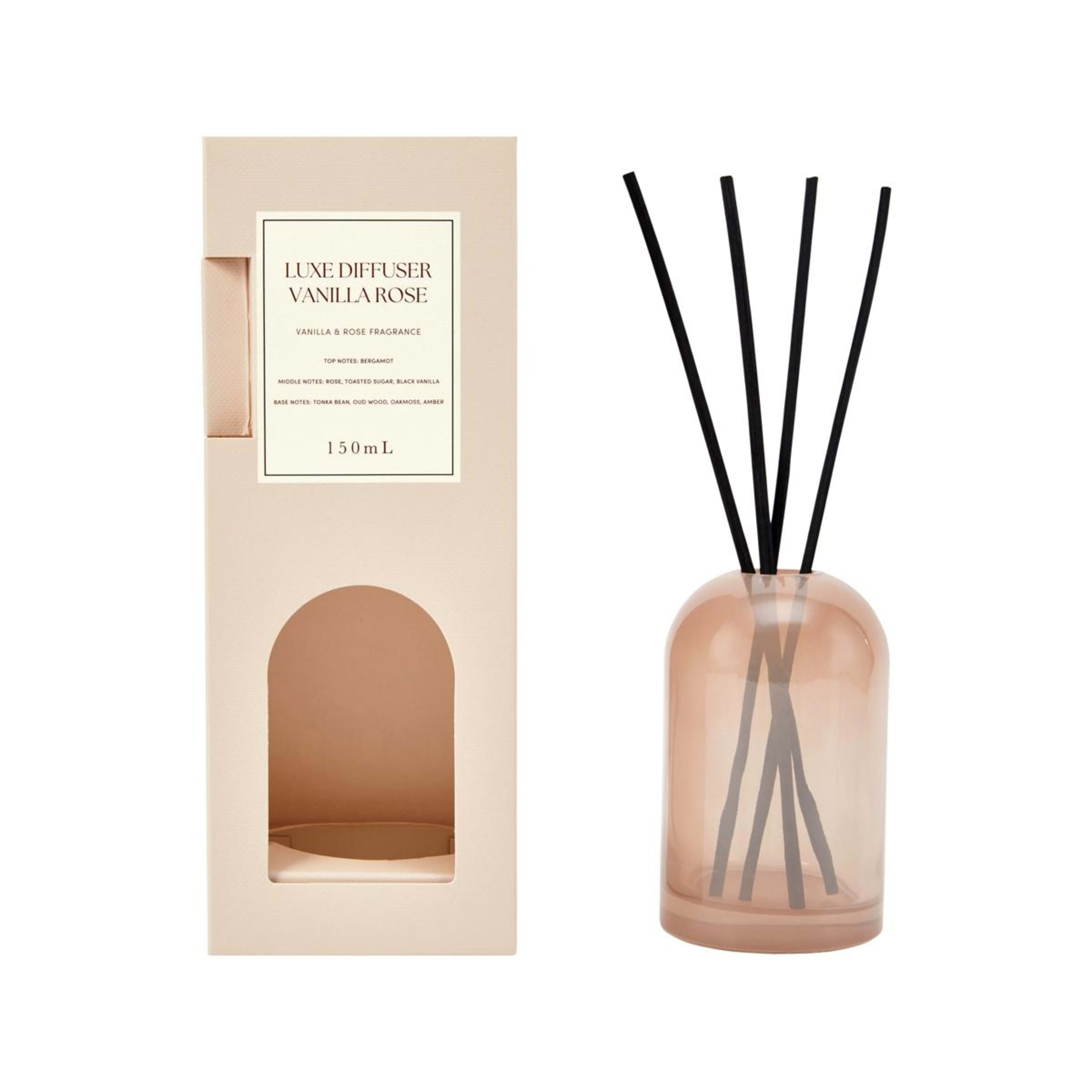 1 Vanilla Rose Luxe Diffuser 150ml, 1 of 6