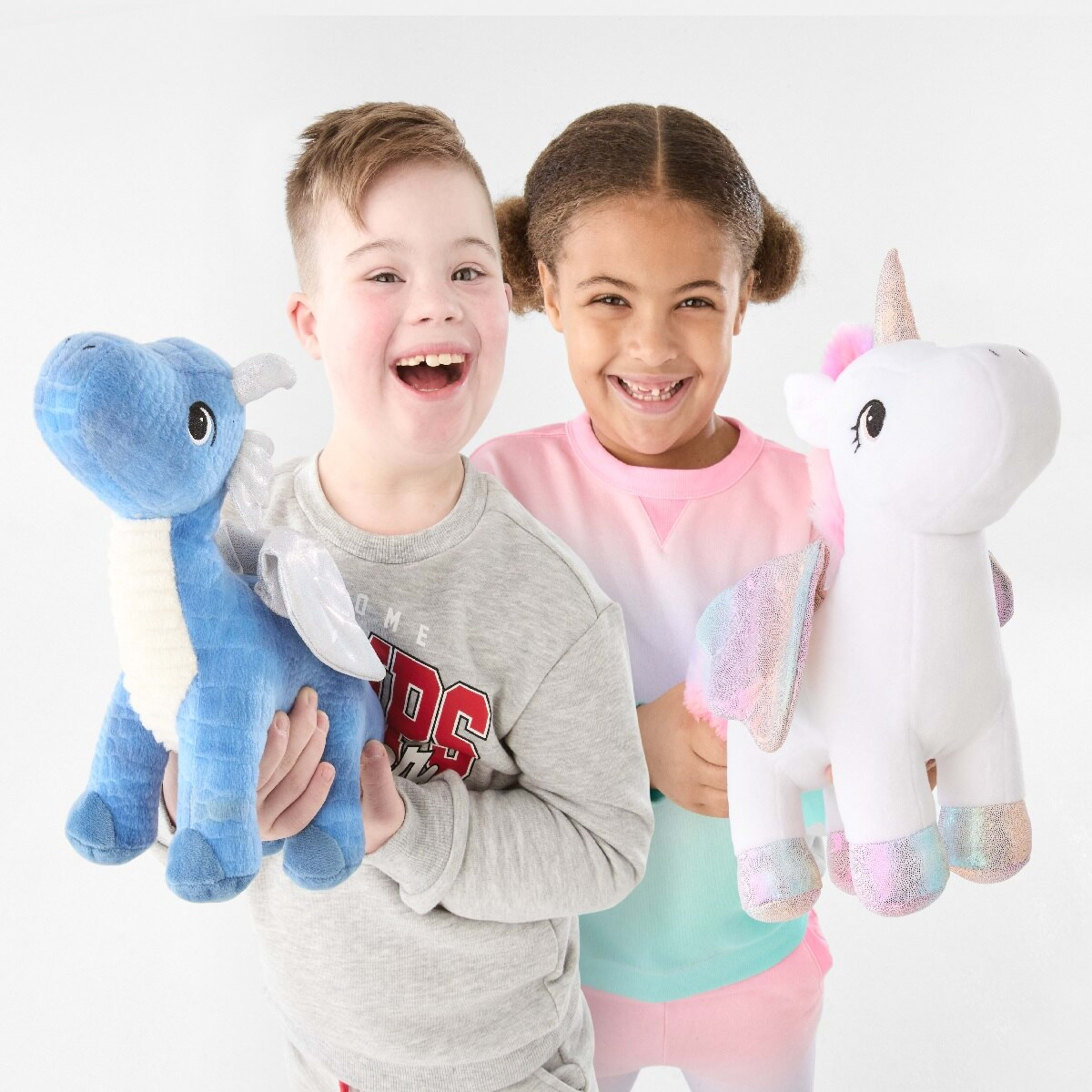 1 Pump Action Plush Toy - Assorted