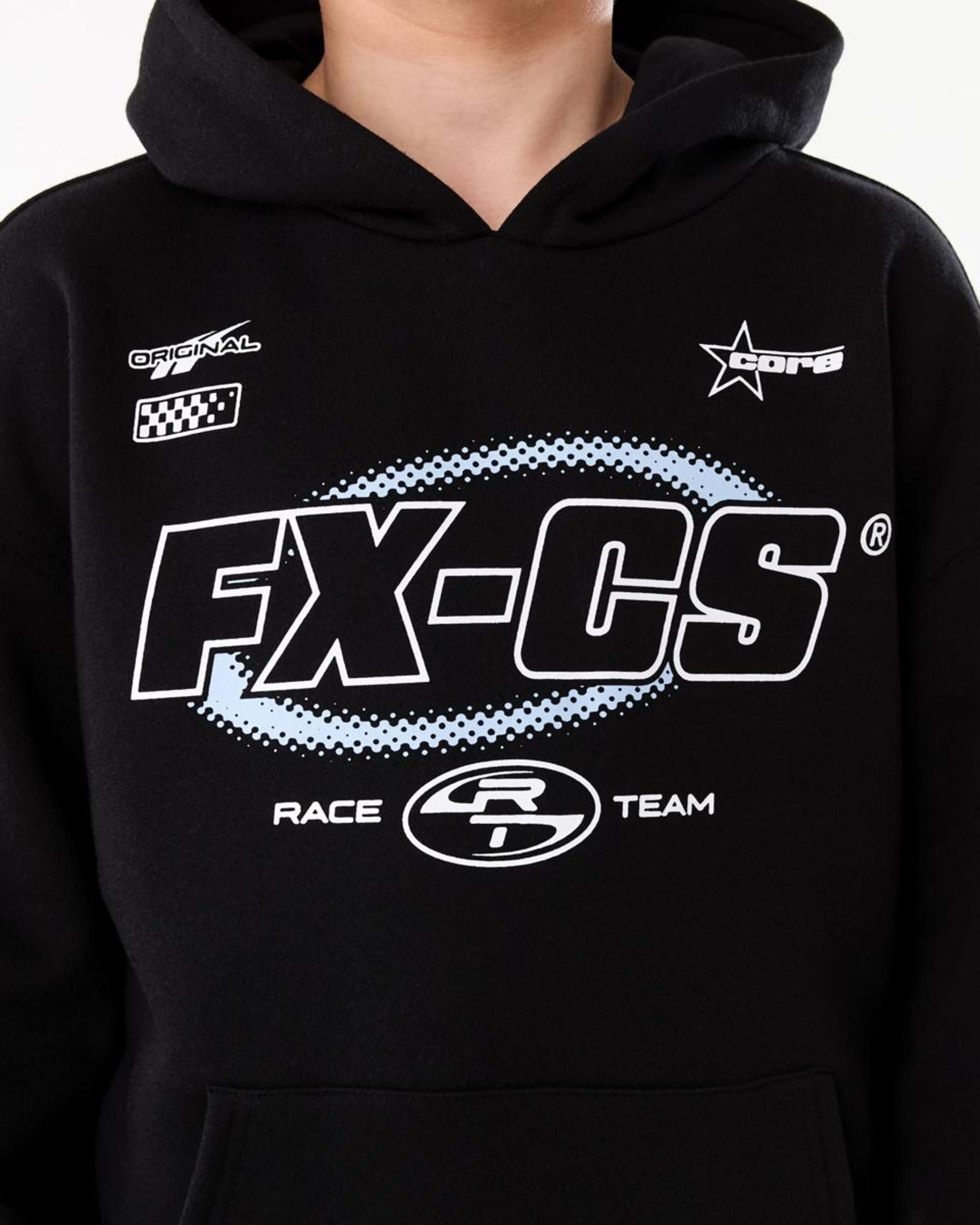 4 Oversized Print Hoodie Blk Slogan, 4 of 8