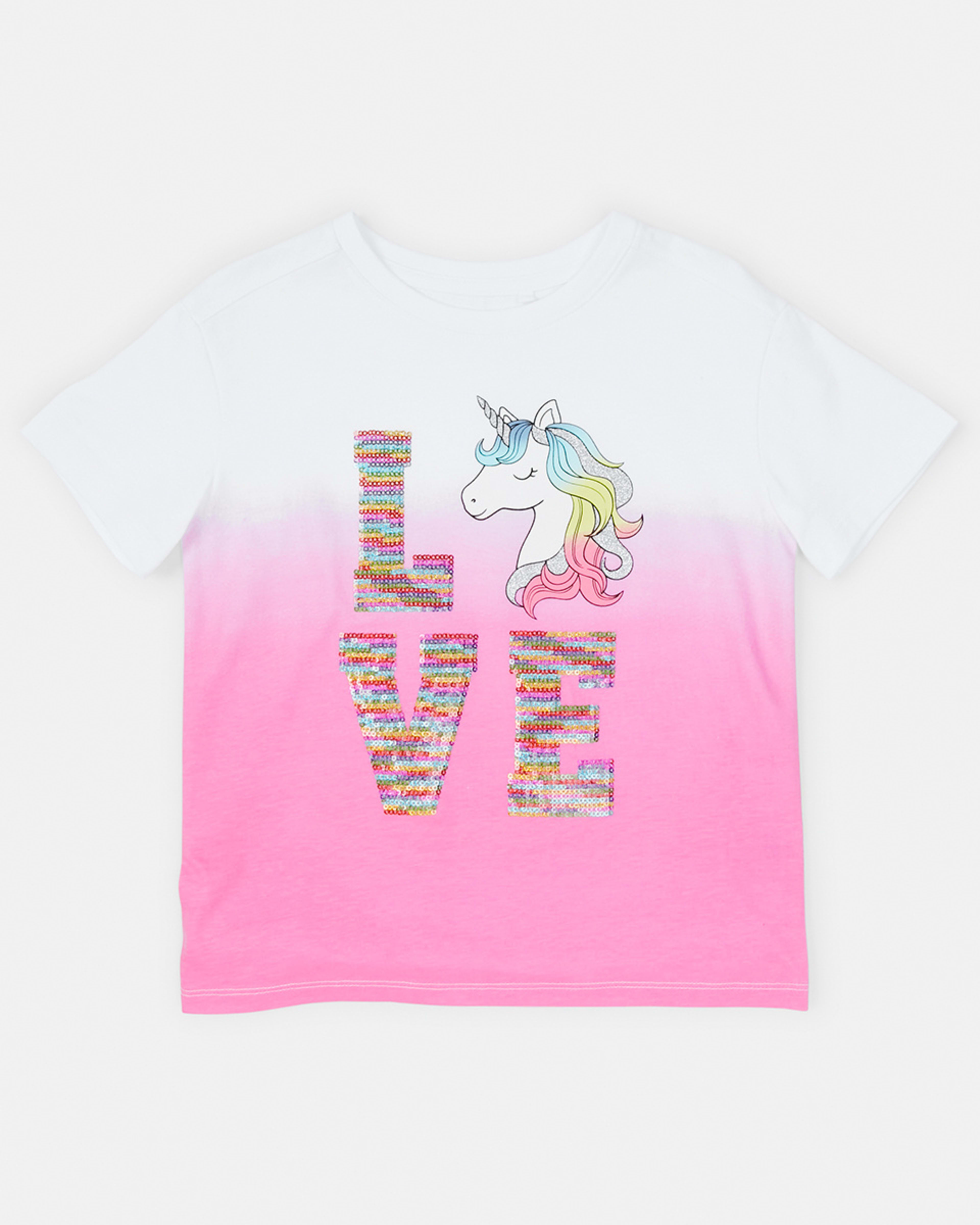 7 Short Sleeve Sequin T-shirt Multi Ucrn, 7 of 8