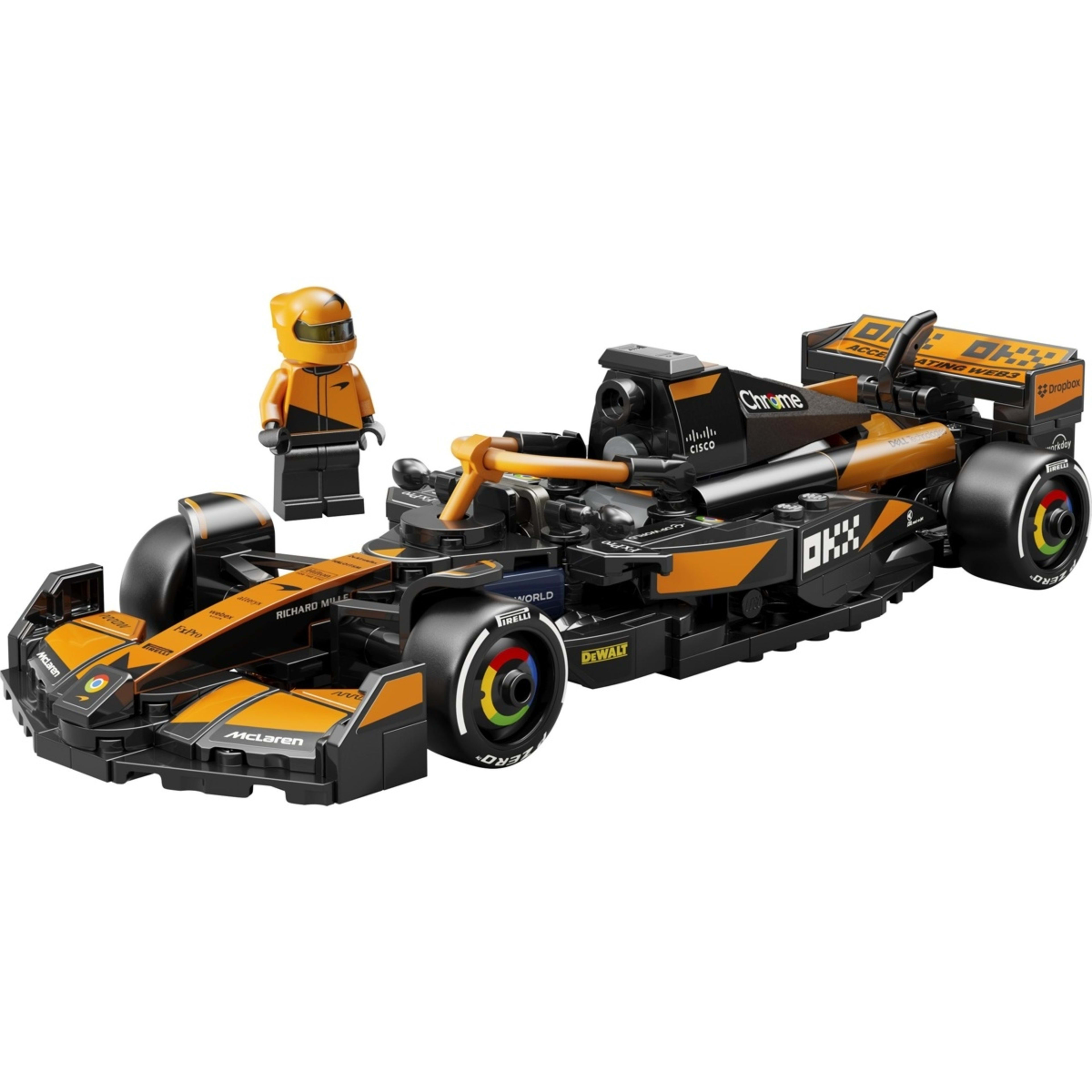 3 LEGO Speed Champions McLaren F1 Team MCL38 Race Car 77251, 3 of 11