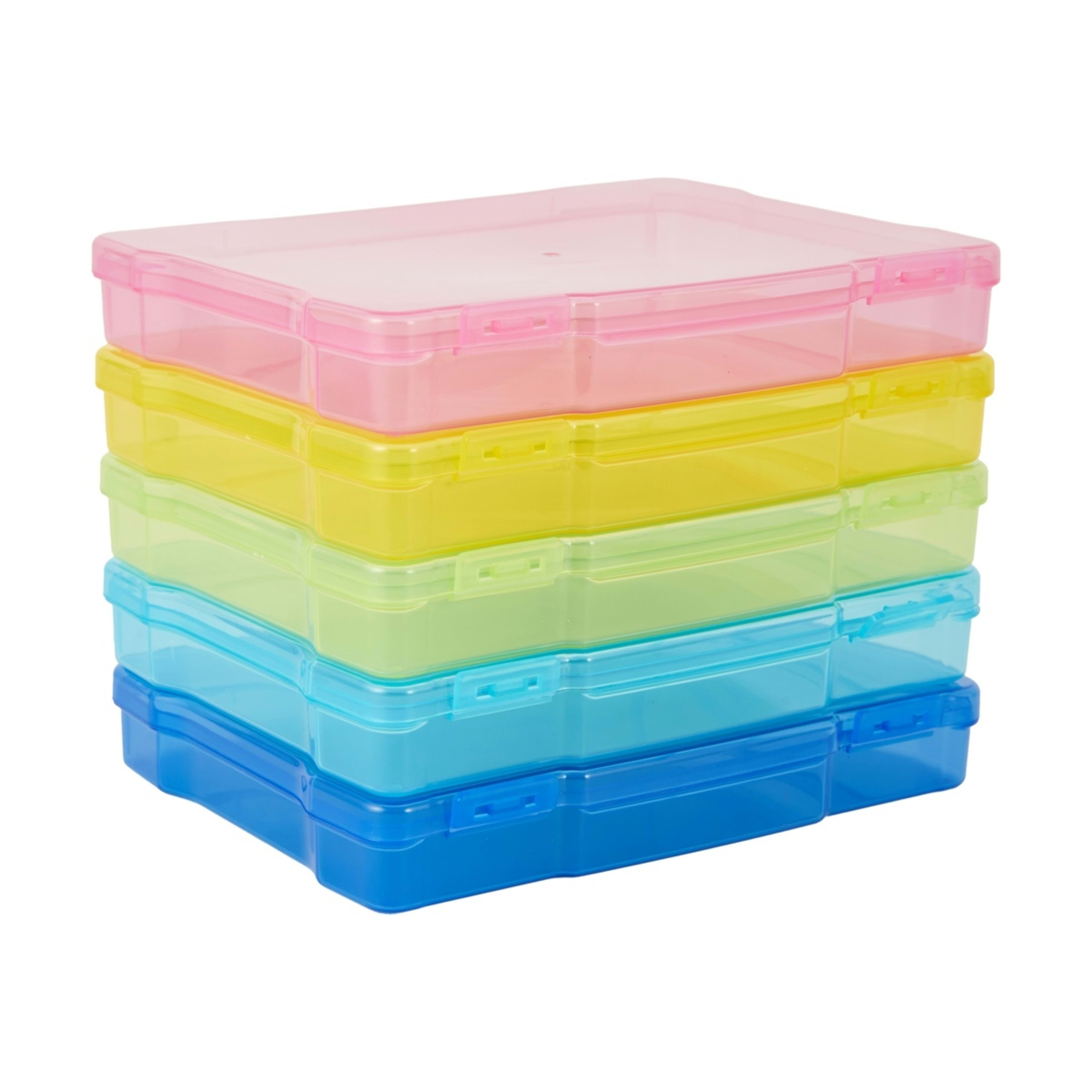 2 5 Pack Art and Craft Storage Bins, 2 of 6