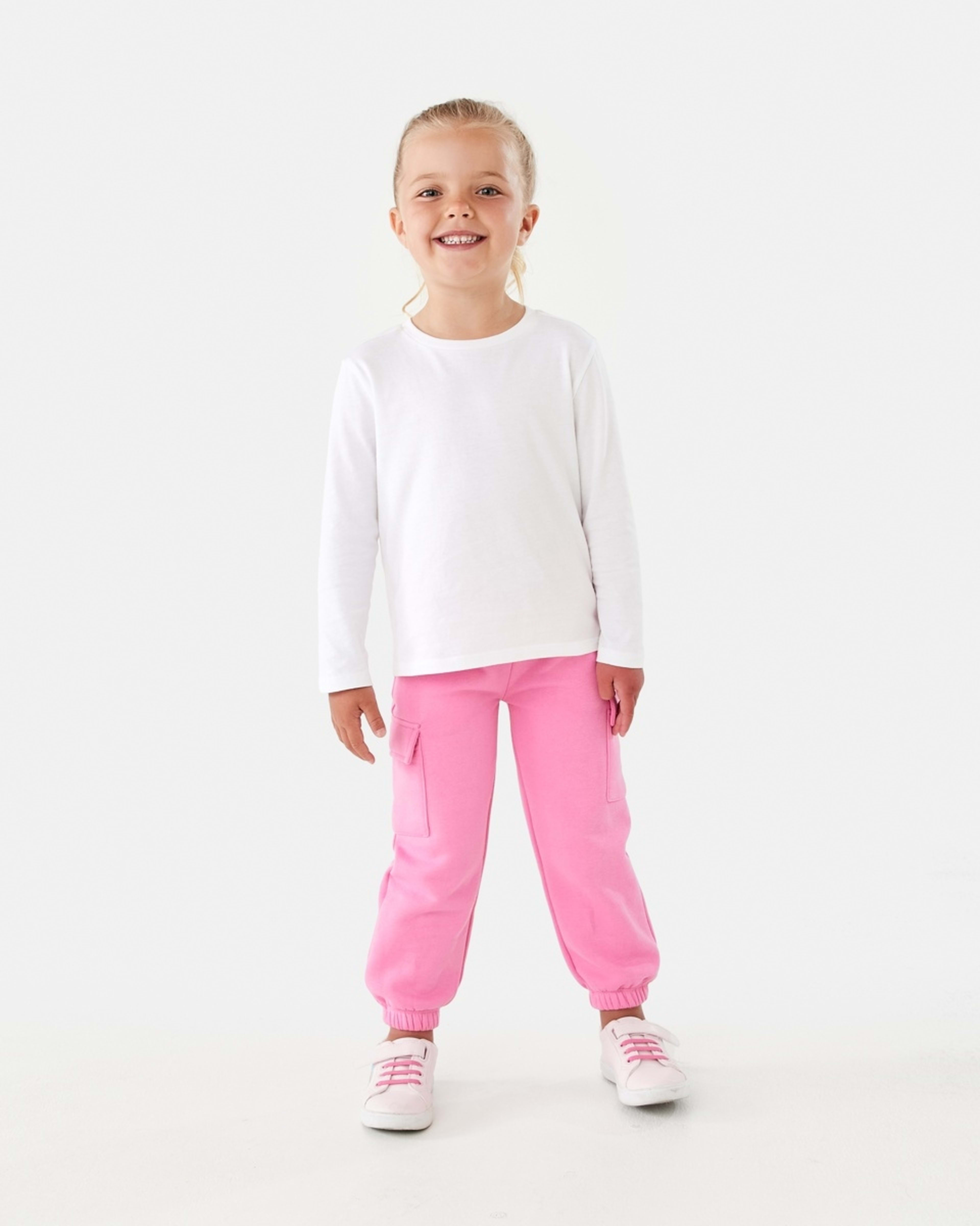 6 Cargo Trackpants Aurora Pink, 6 of 9