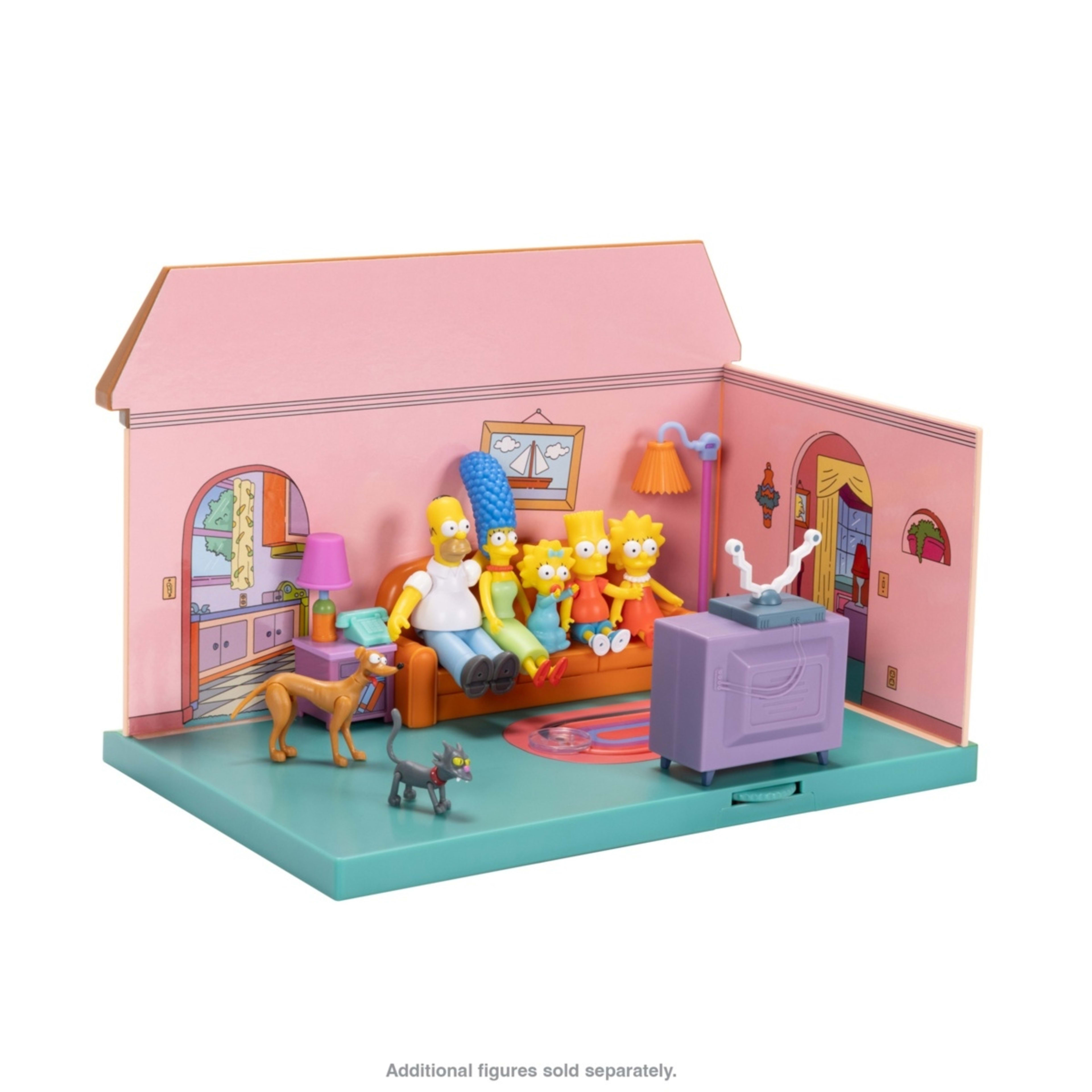 2 The Simpsons Living Room Dioroma Playset, 2 of 7